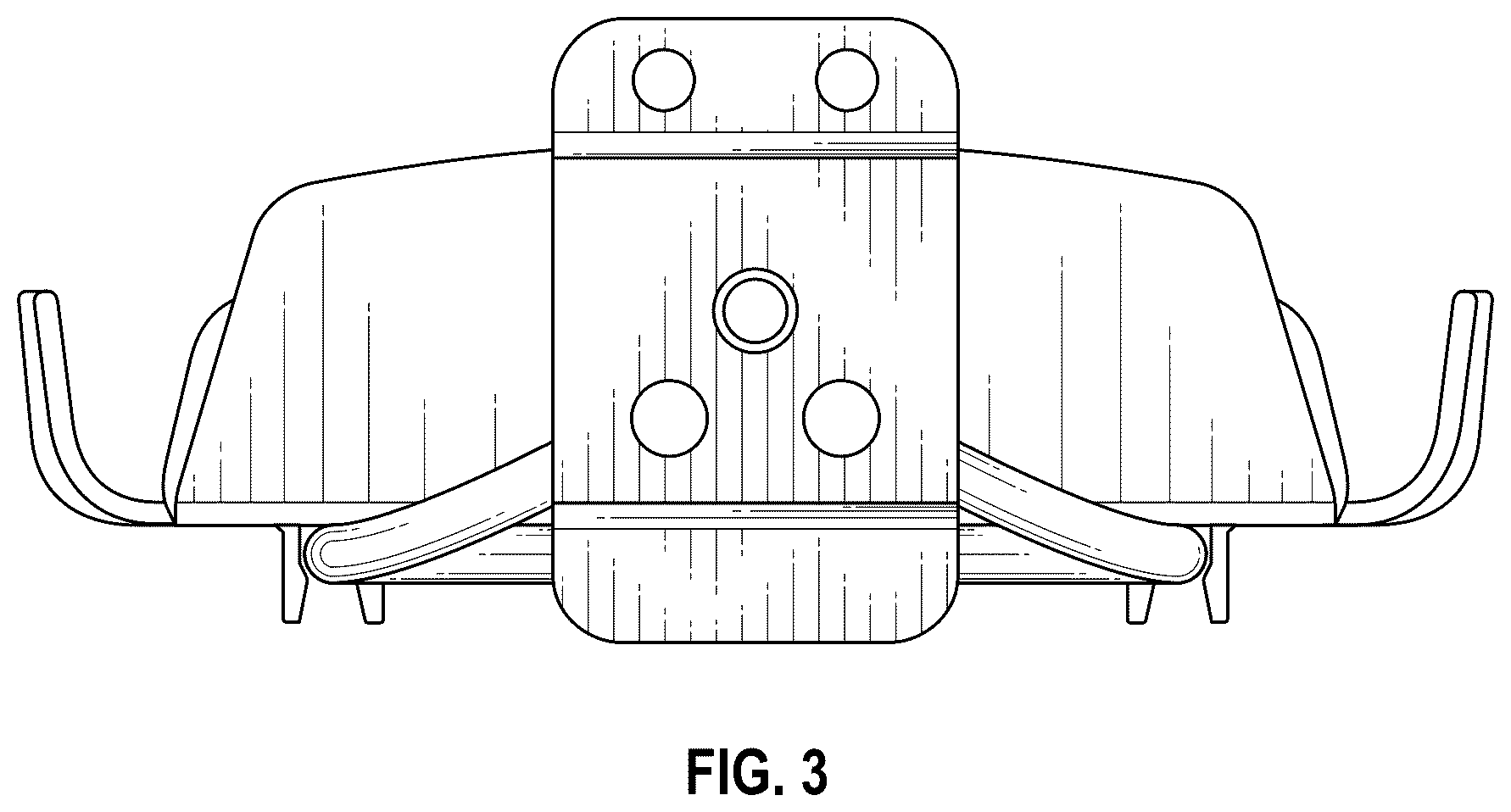 Patent USD1075488 Figure 3 – Shelf
