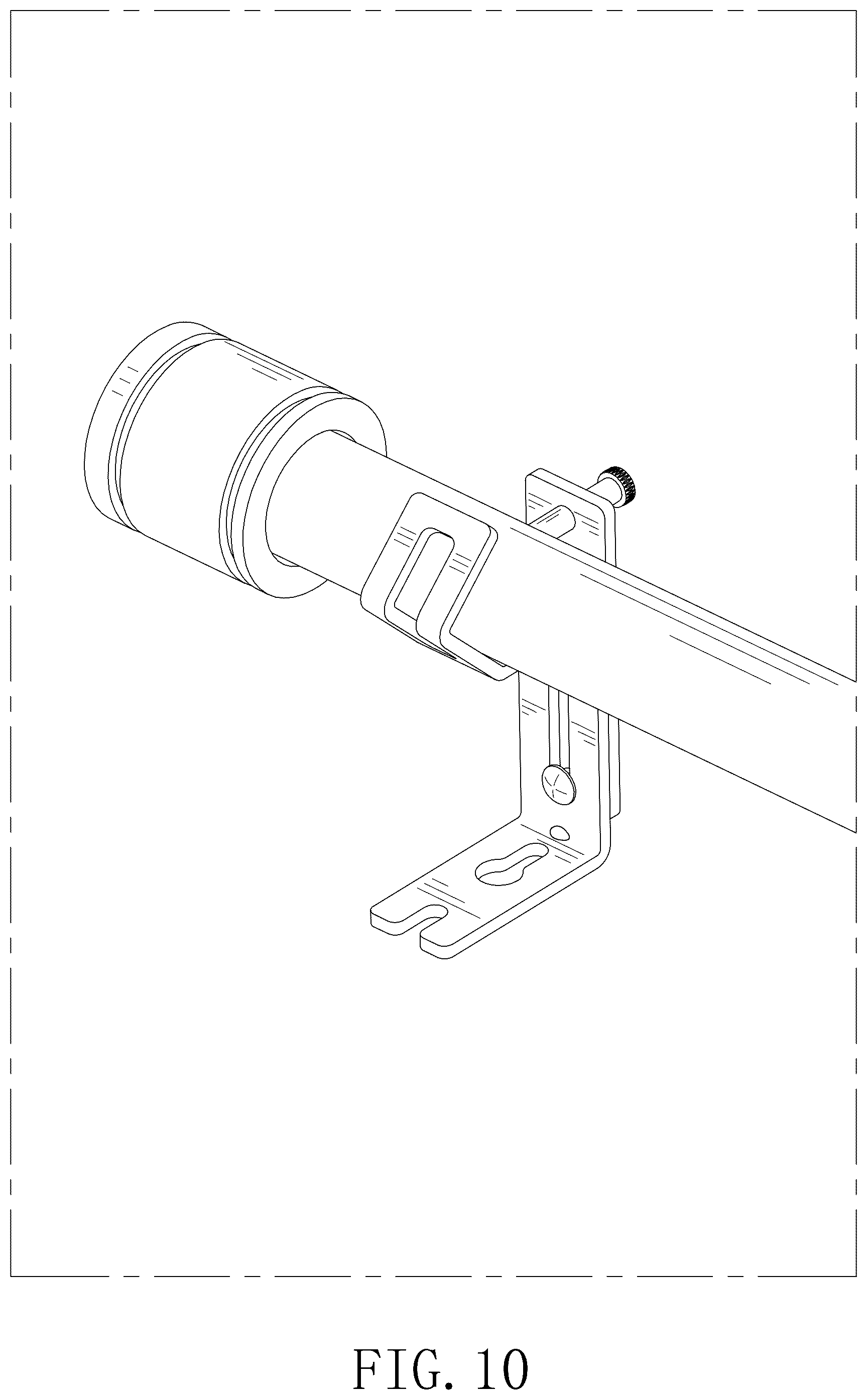 Patent USD1075490 Figure 10 – Curtain rod