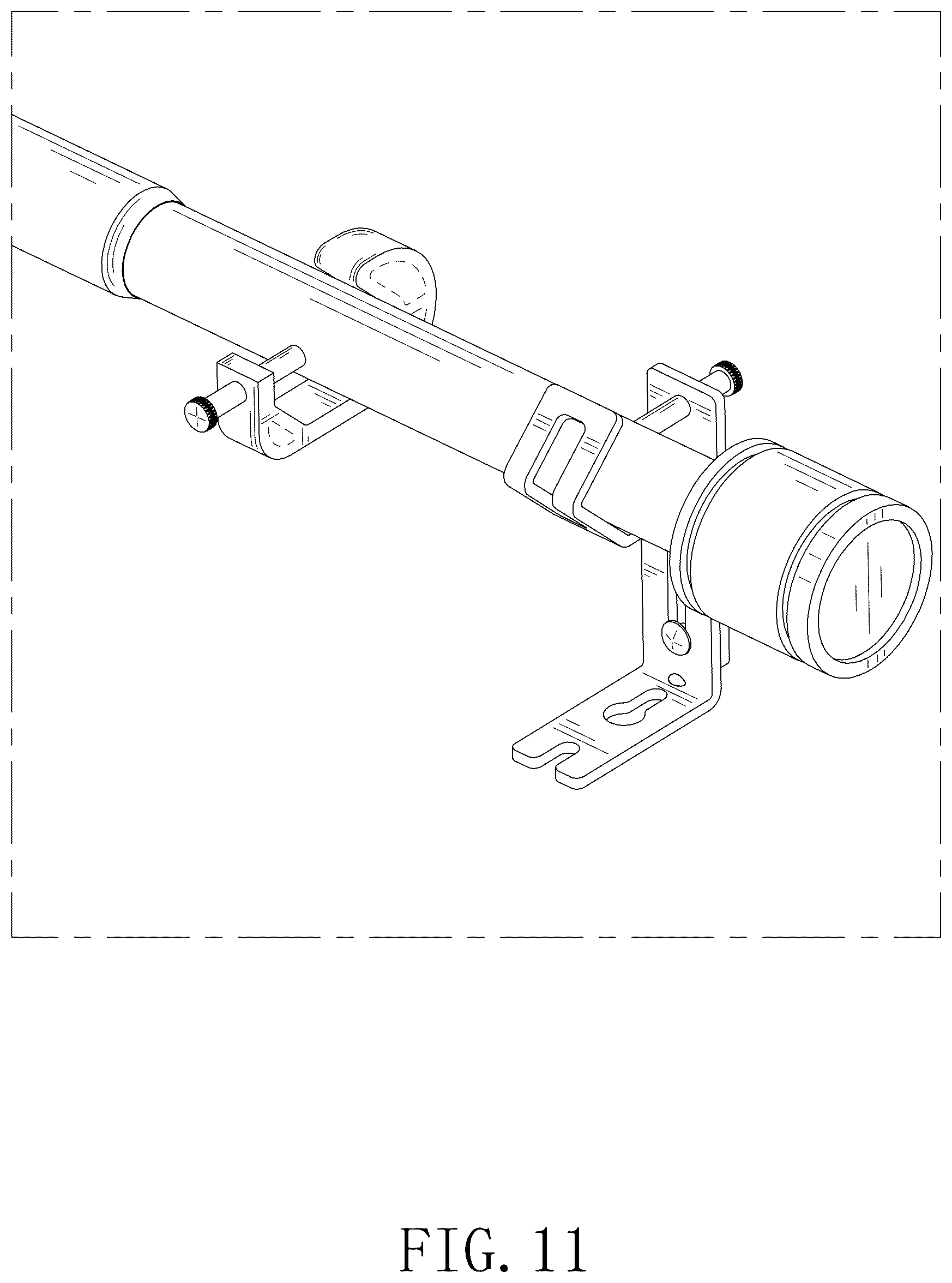 Patent USD1075490 Figure 11 – Curtain rod