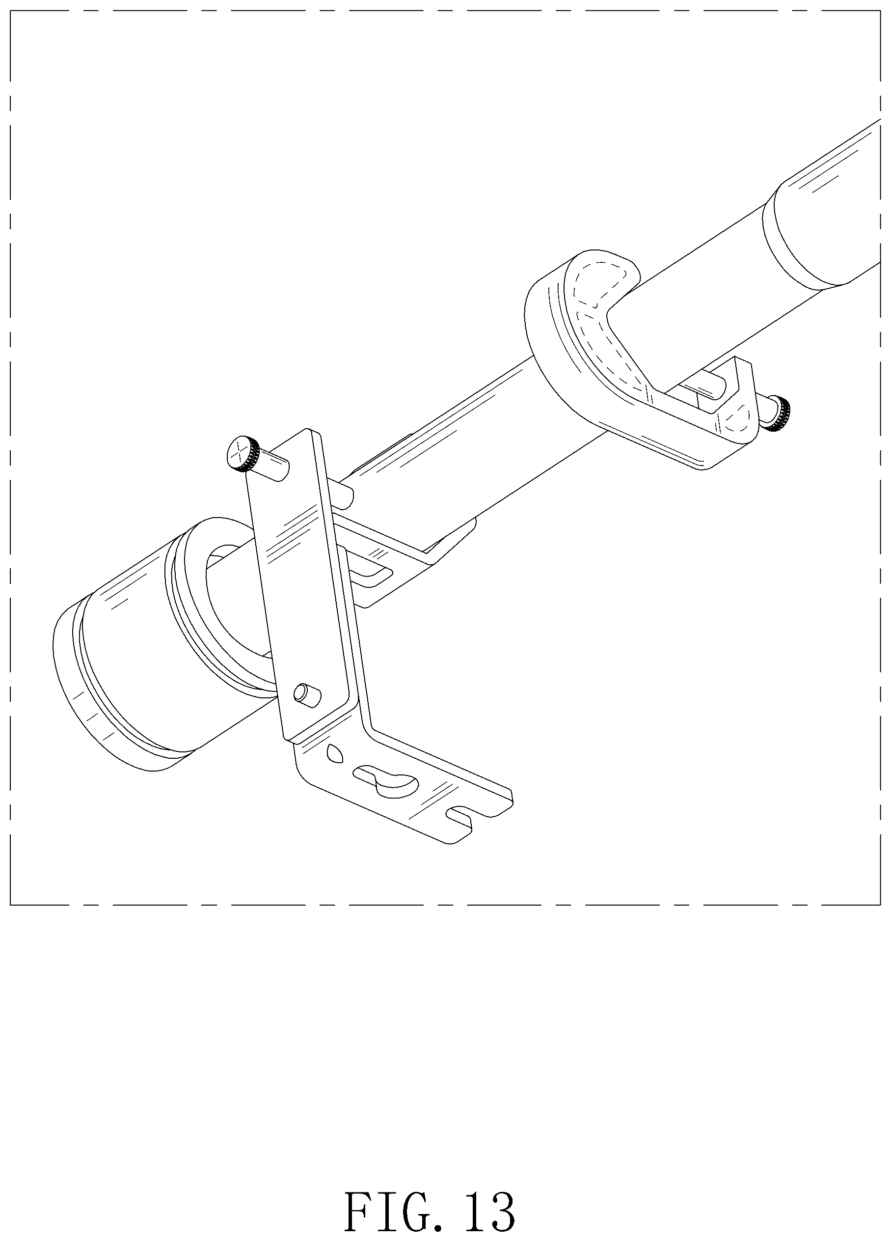 Patent USD1075490 Figure 13 – Curtain rod