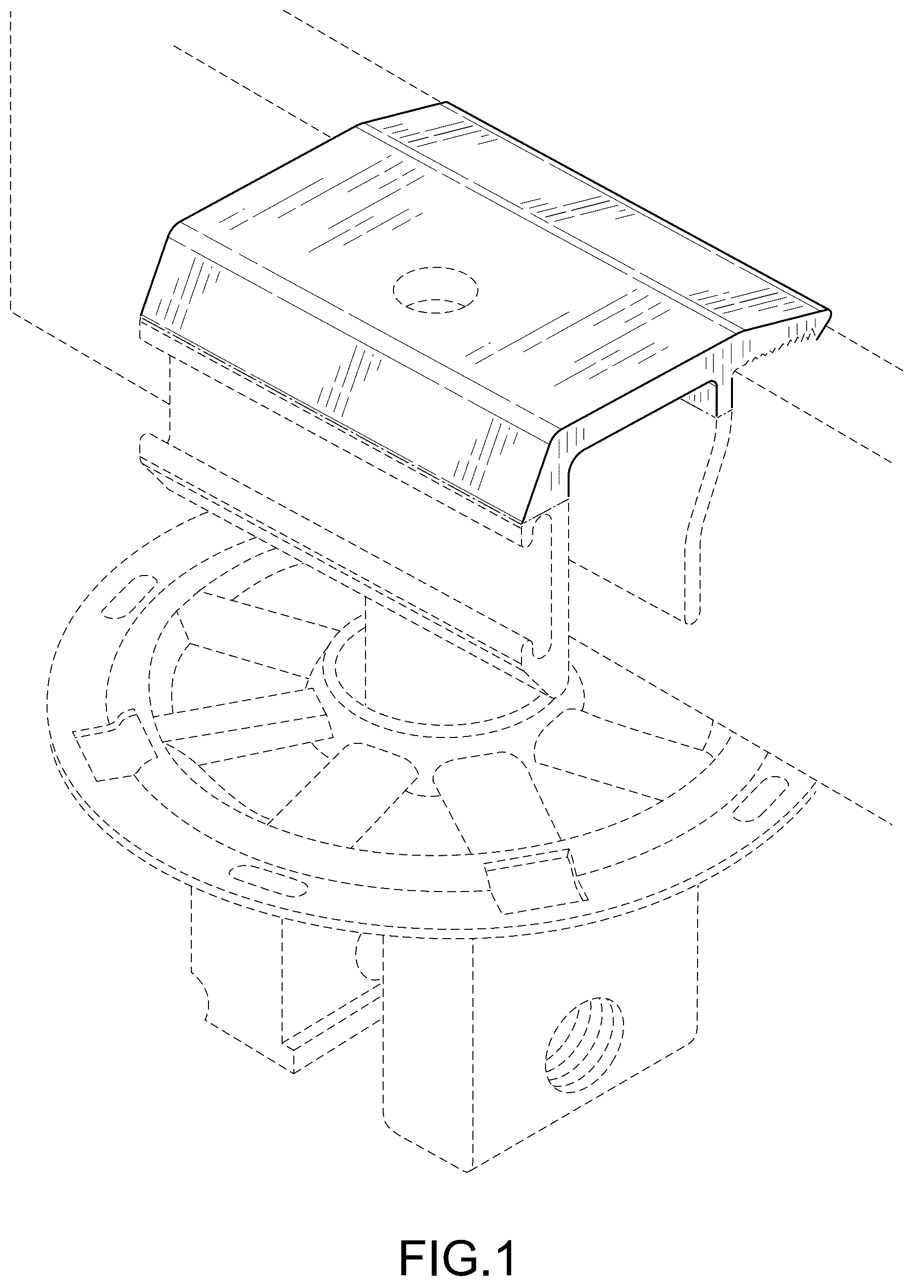 Patent USD1075493 — Clamp for a photovoltaic module mounting assembly — Figure 1