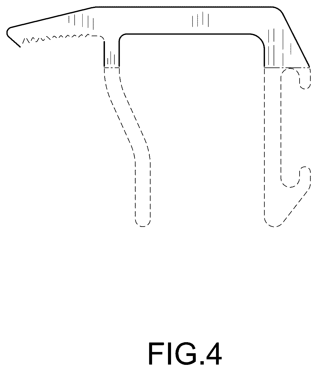 Patent USD1075493 Figure 4 – Clamp for a photovoltaic module mounting assembly