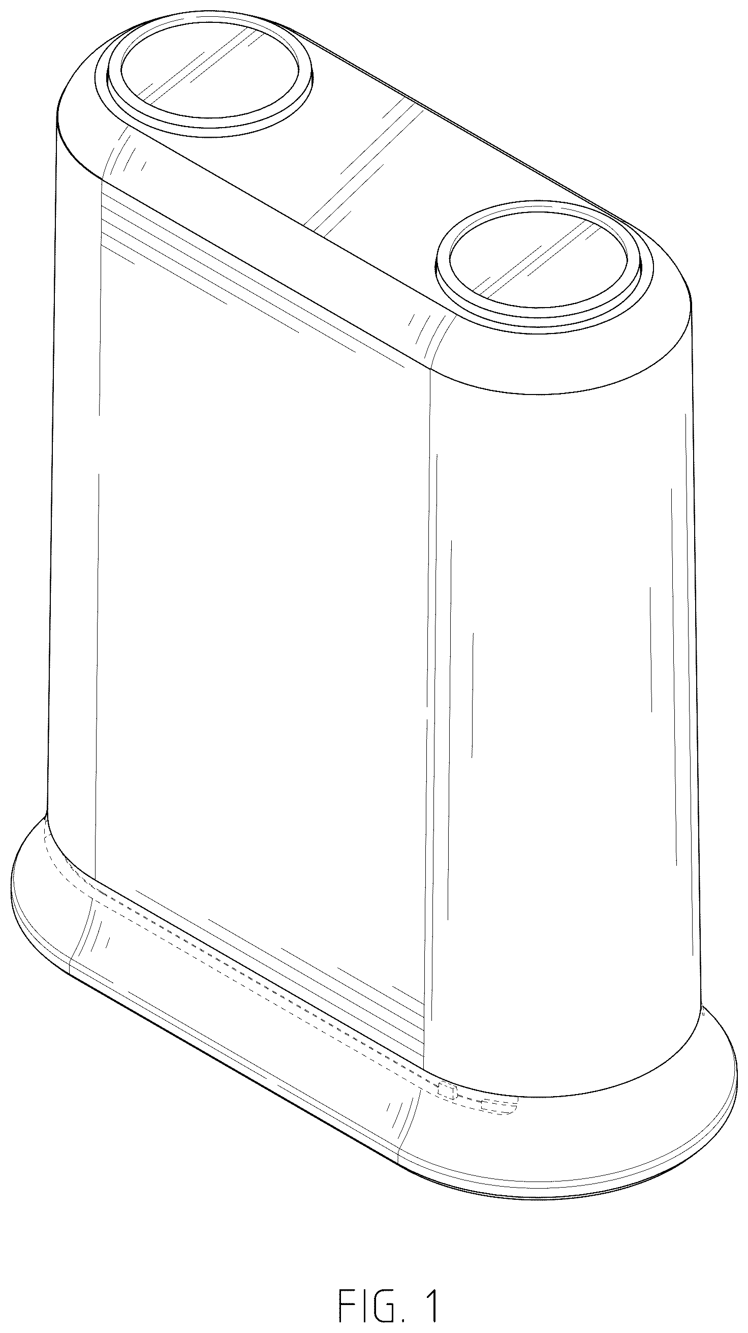 Patent USD1075495 Figure 1 – Box for dental floss