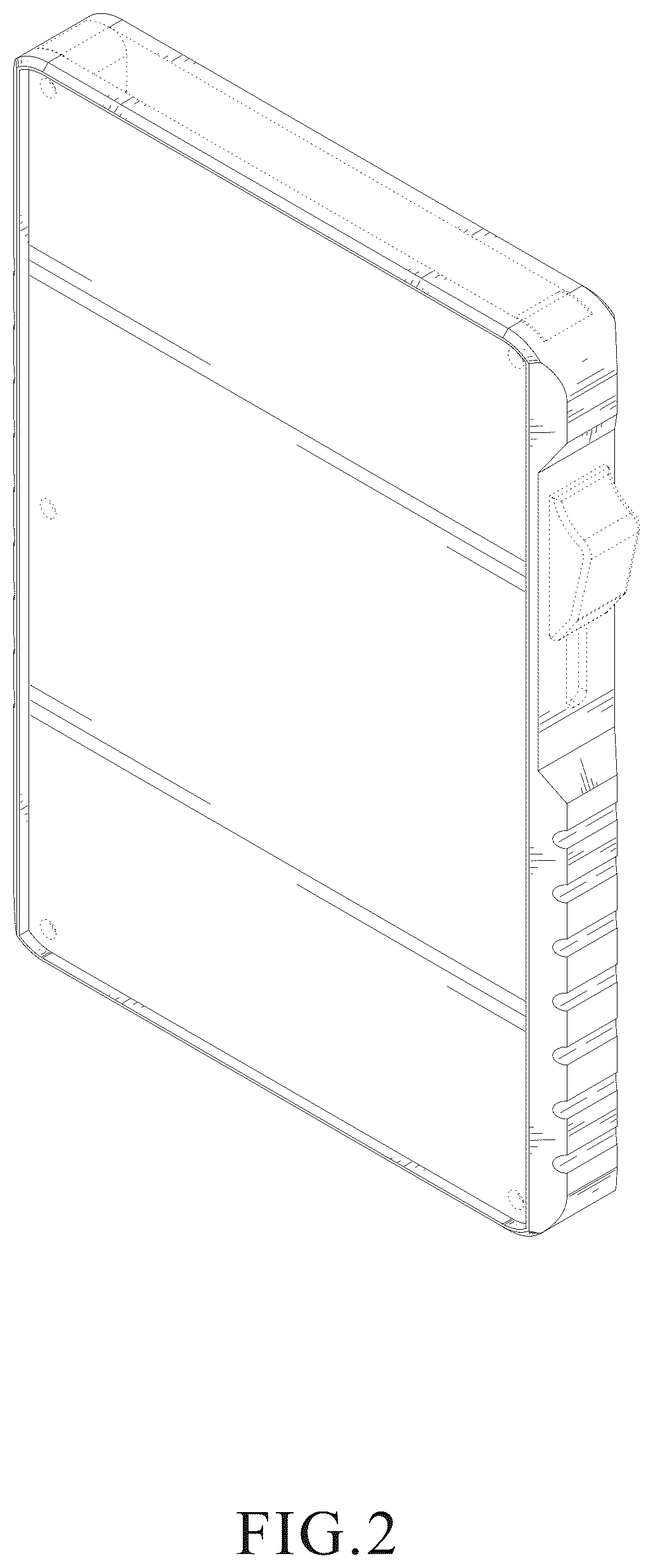 Patent USD1075496 Figure 2 – Card package