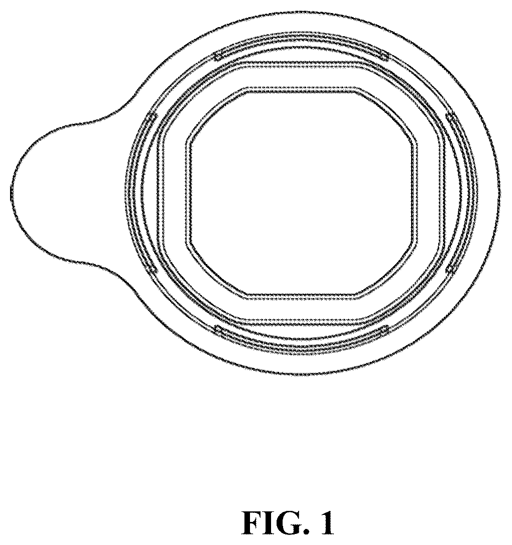 Patent USD1075497 Figure 1 – Cup