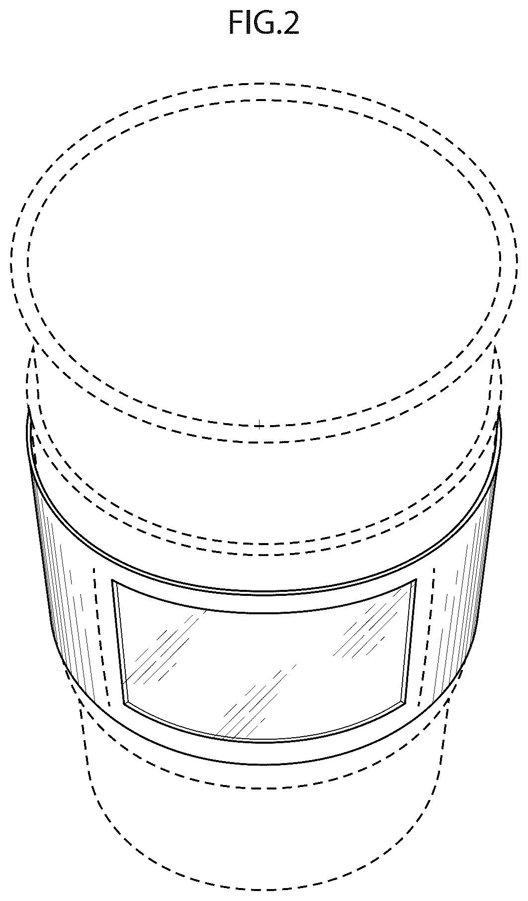 Patent USD1075499 Figure 2 – Coffee cup sleeve
