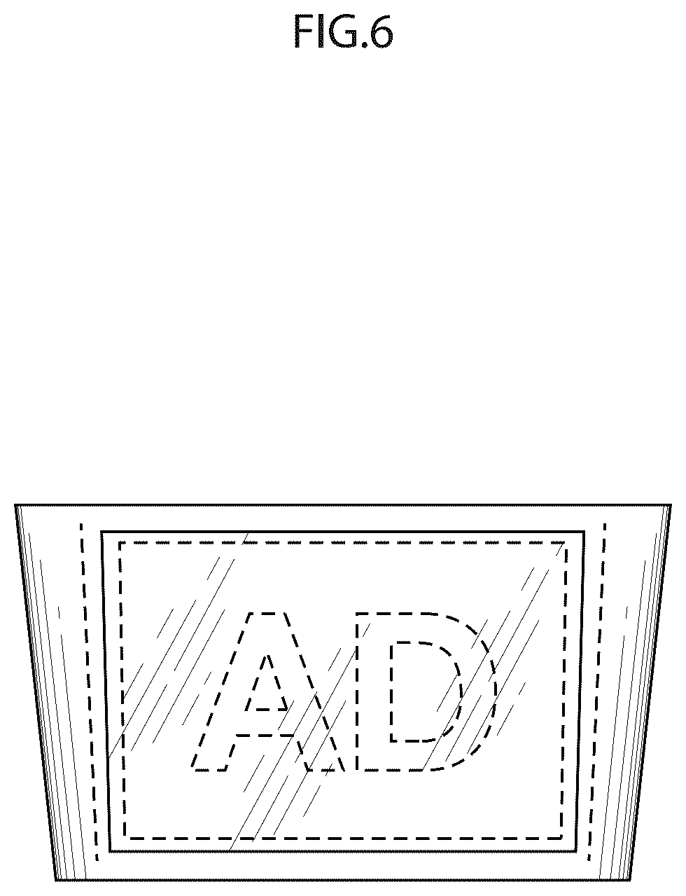 Patent USD1075499 Figure 6 – Coffee cup sleeve