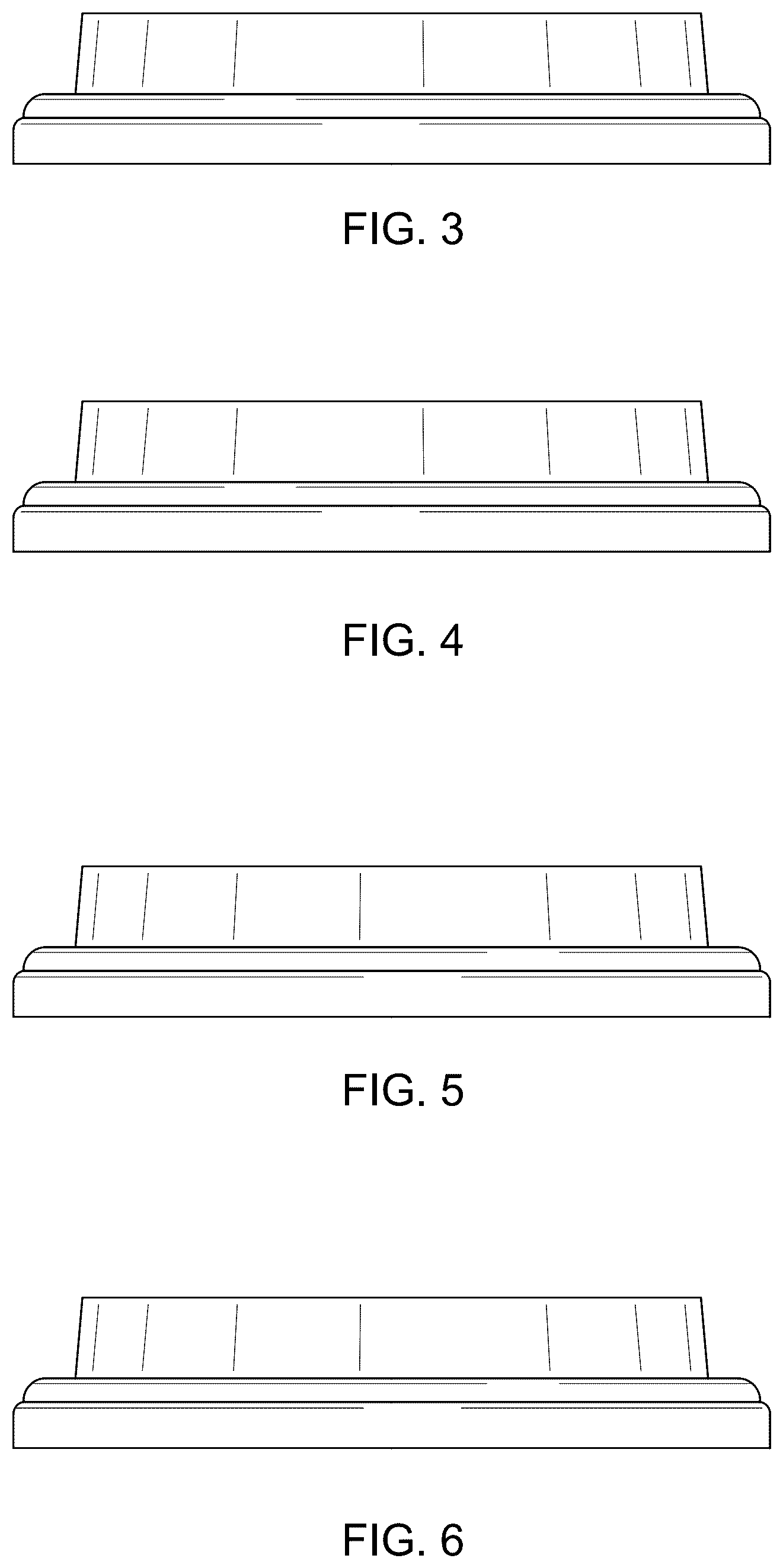 Patent USD1075500 Figure 3 – Combined disposable lid and cover