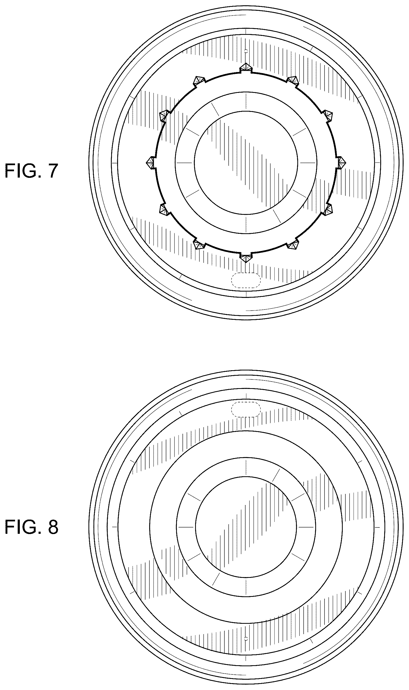 Patent USD1075500 Figure 4 – Combined disposable lid and cover