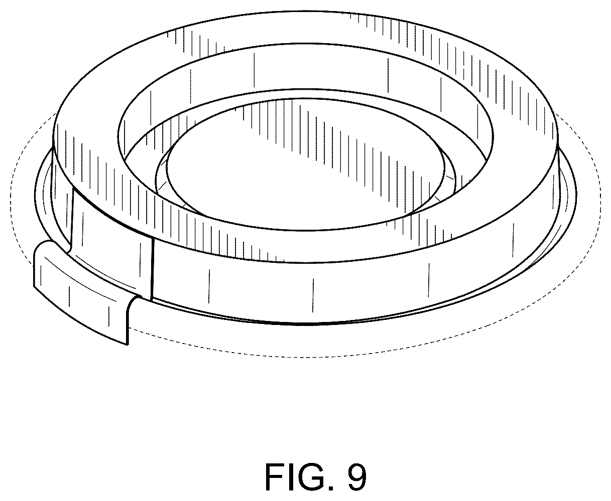 Patent USD1075500 Figure 5 – Combined disposable lid and cover