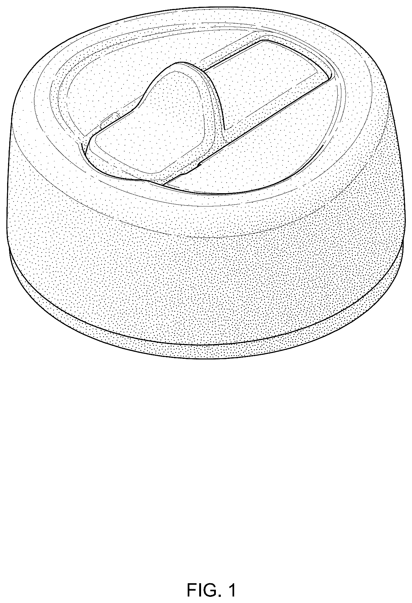Patent USD1075501 Figure 1 – Lid for bottle