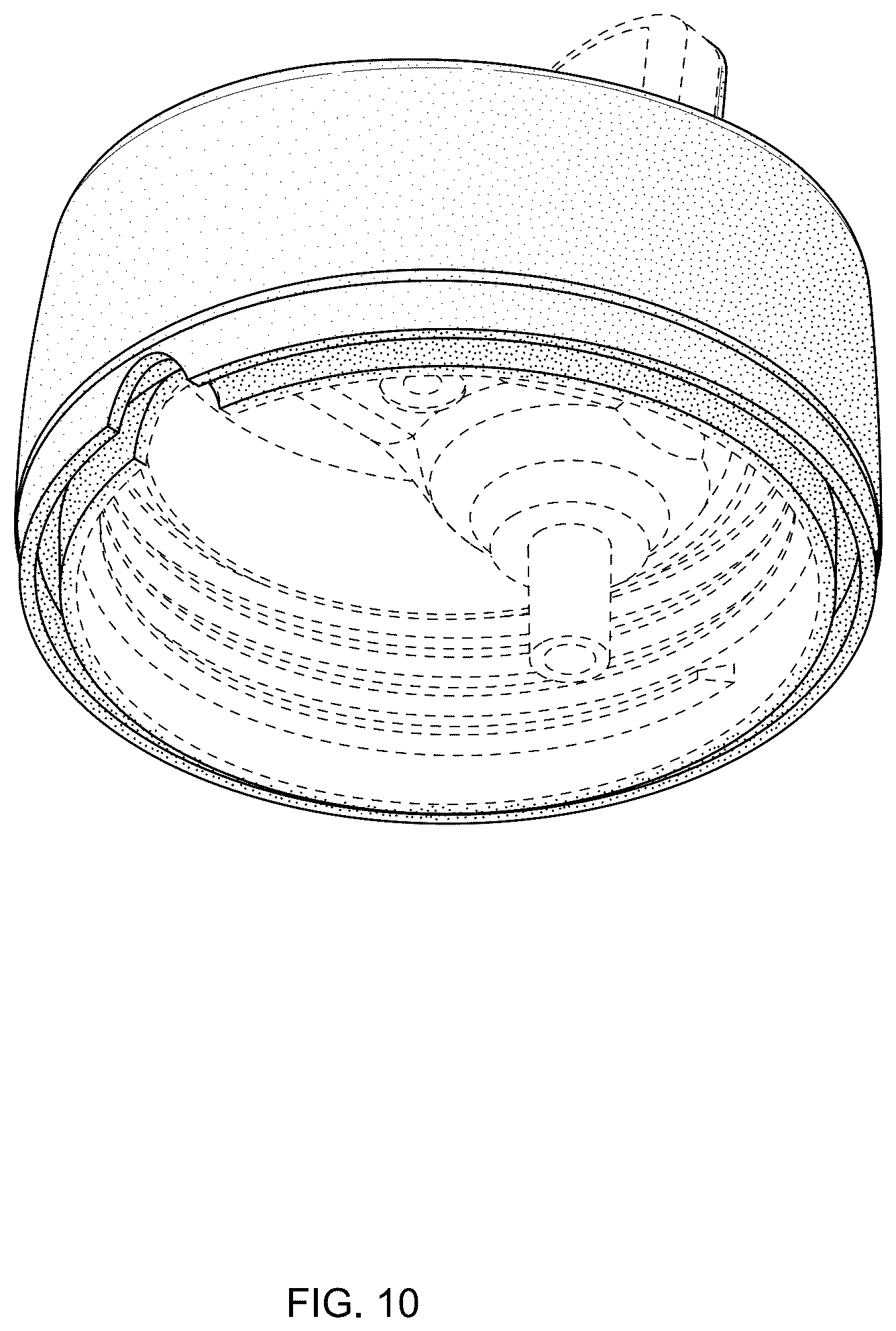 Patent USD1075501 Figure 10 – Lid for bottle