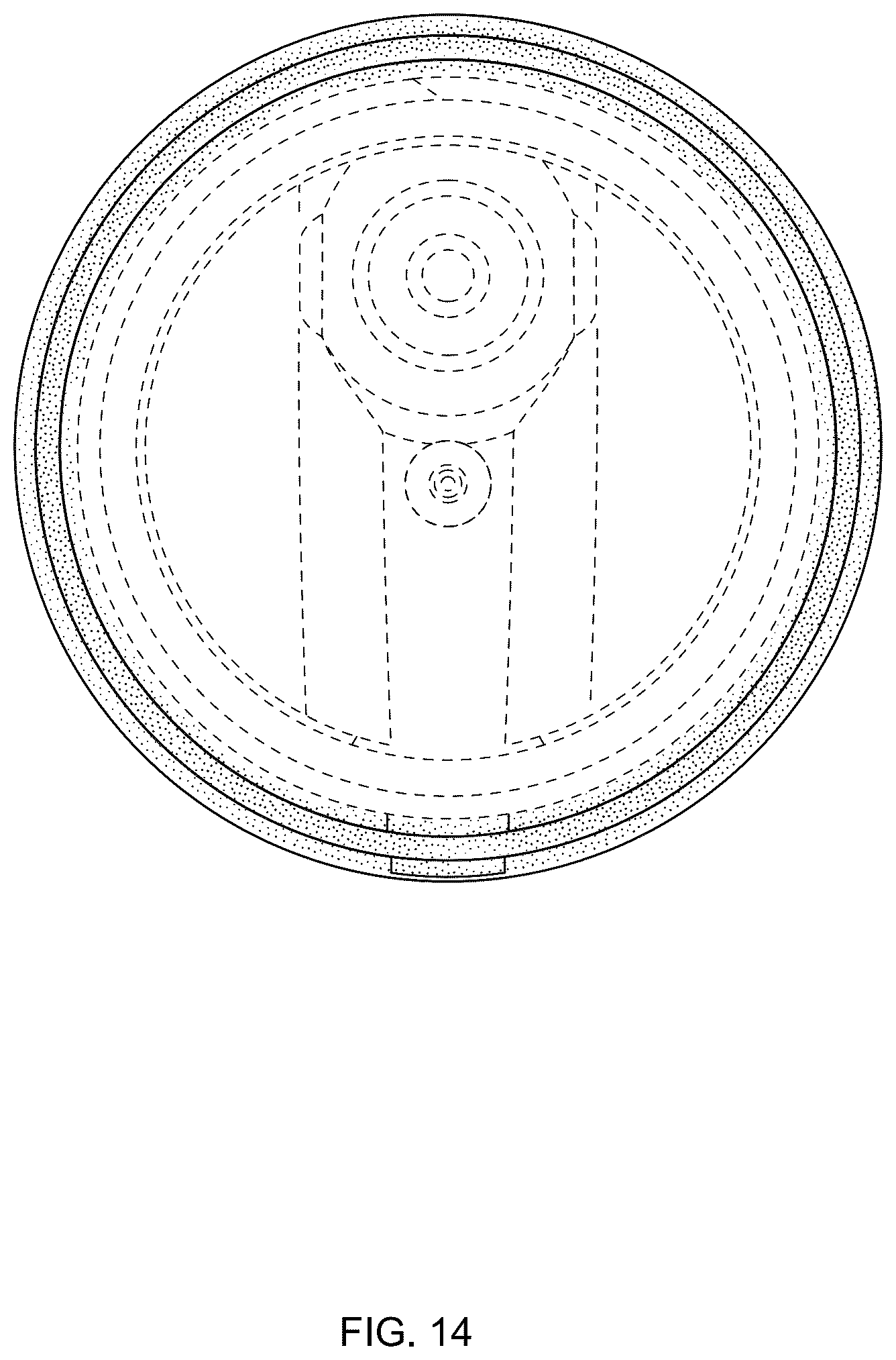 Patent USD1075501 Figure 14 – Lid for bottle