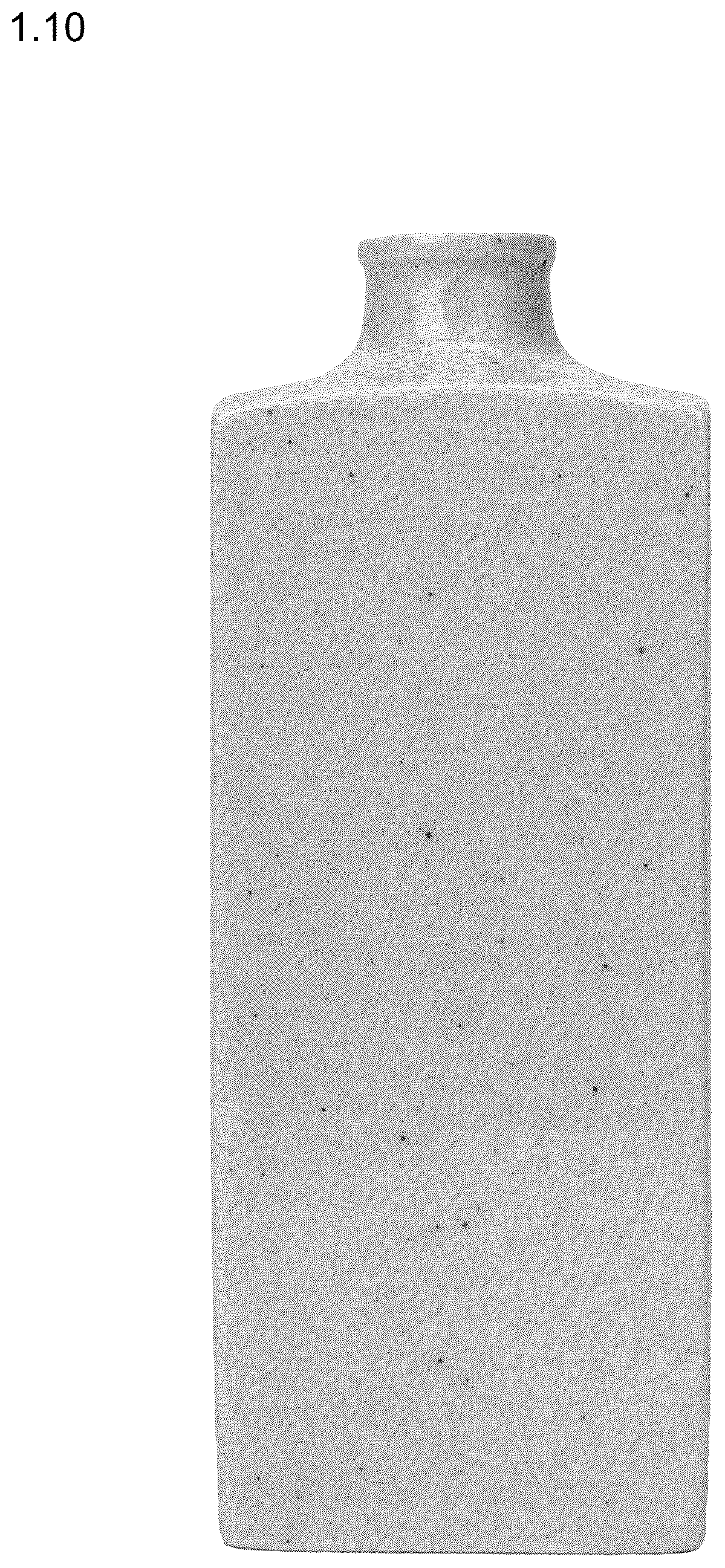 Patent USD1075505 Figure 10 – Combined packaging bottle with closure, labels and decorative accessories