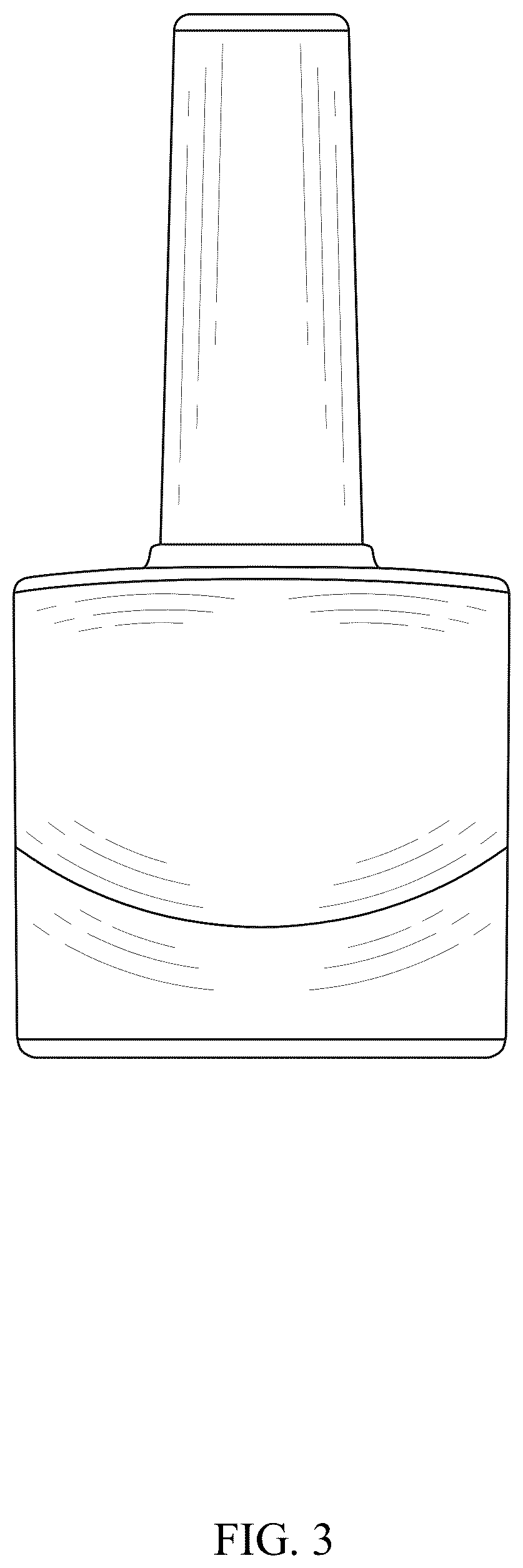Patent USD1075507 Figure 3 – Nail polish bottle
