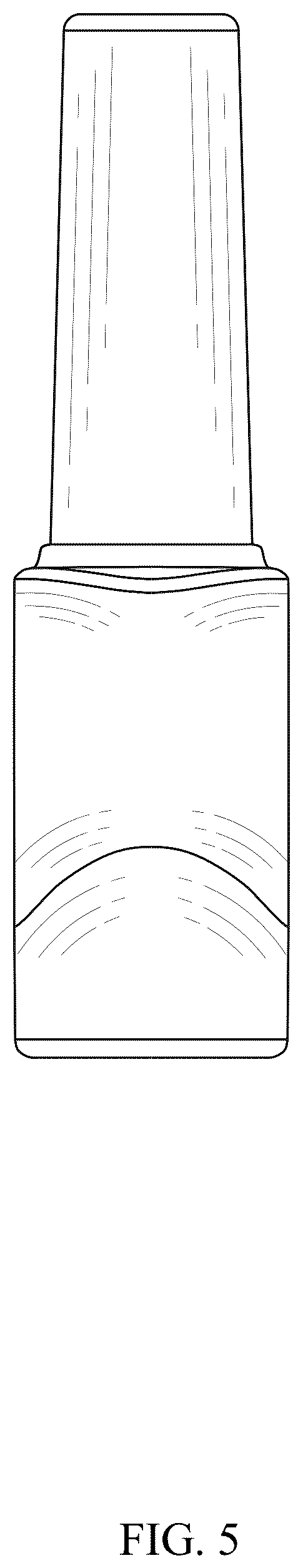 Patent USD1075507 Figure 5 – Nail polish bottle
