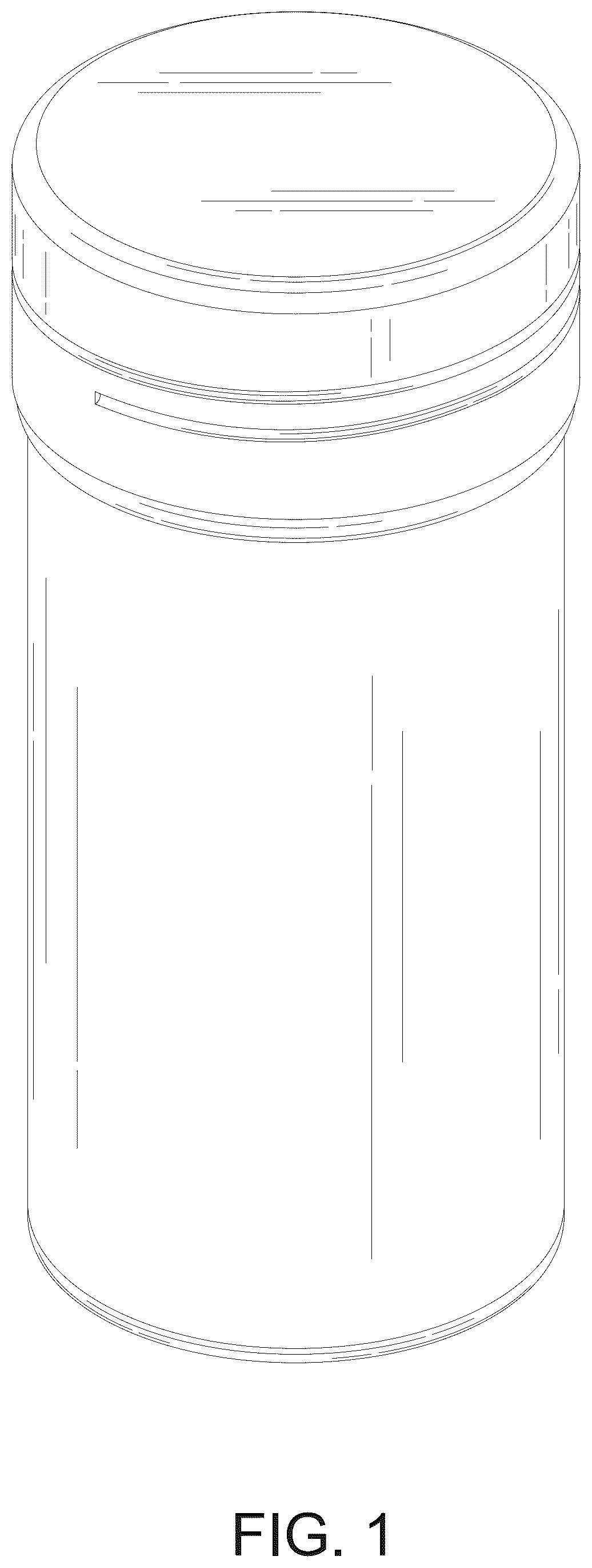 Patent USD1075508 Figure 1 – Packaging bottle