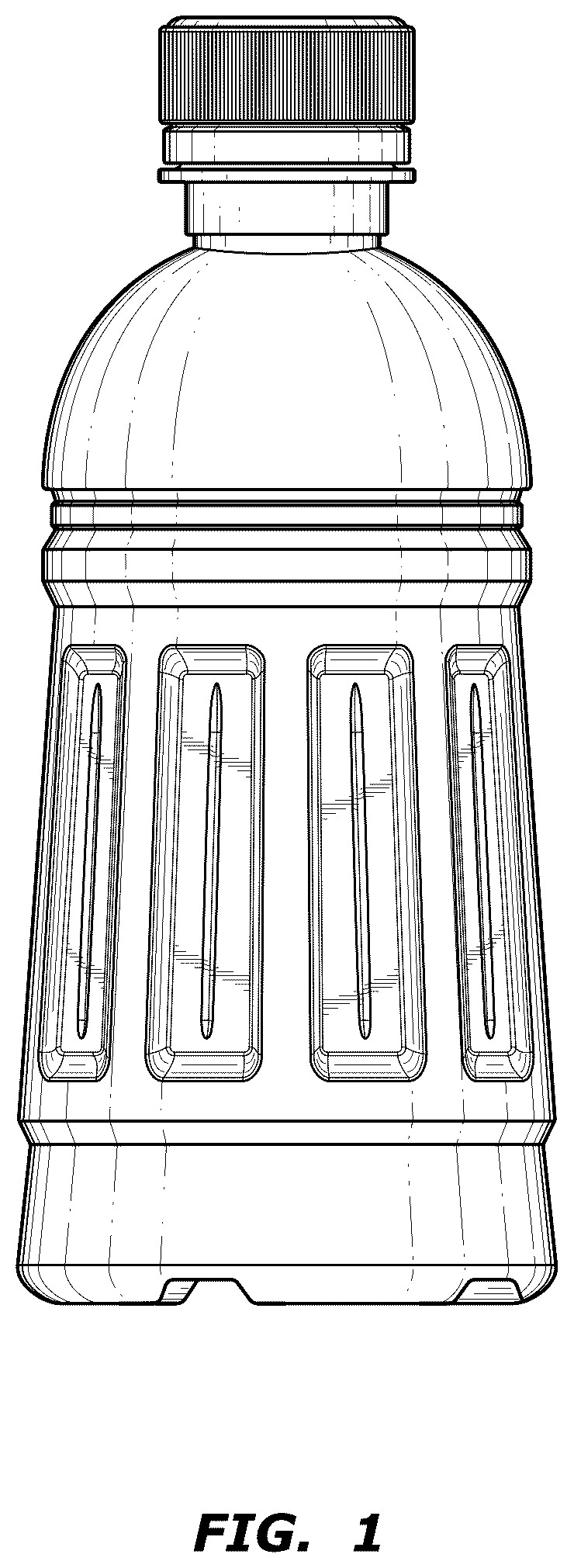 Patent USD1075510 Figure 1 – Bottle