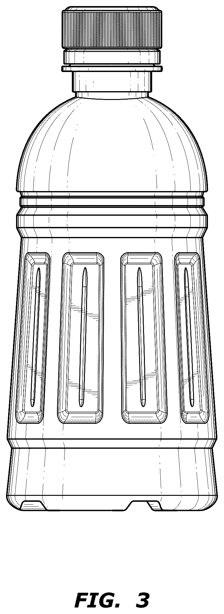 Patent USD1075510 Figure 3 – Bottle