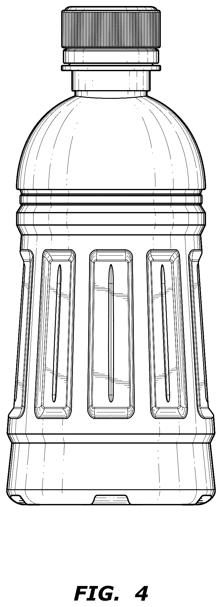 Patent USD1075510 Figure 4 – Bottle