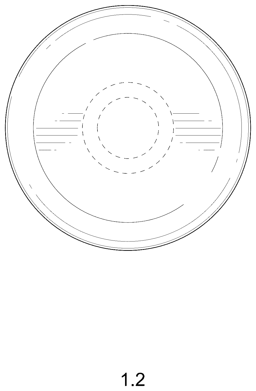Patent USD1075514 Figure 2 – Lubricant capsule