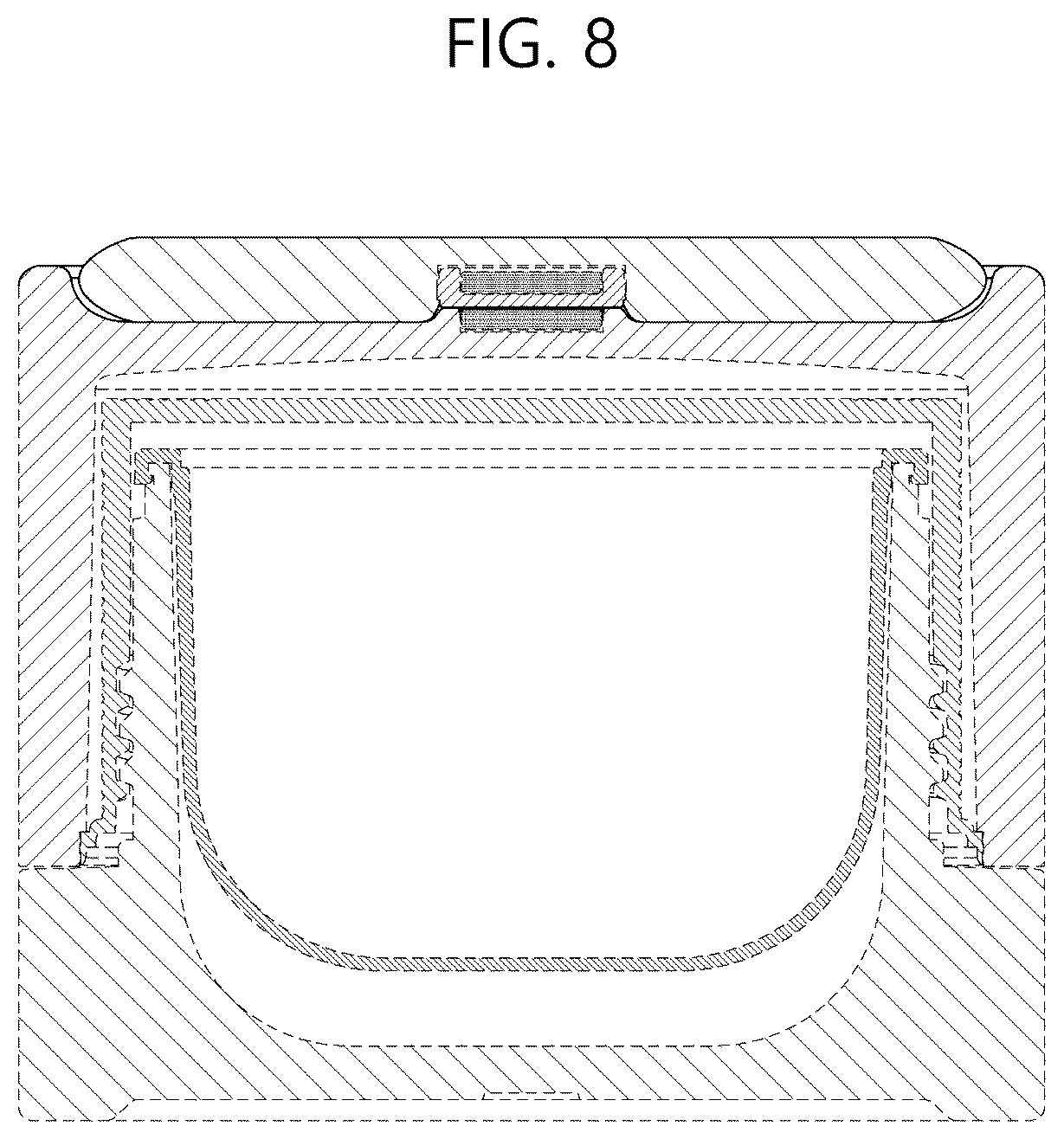 Patent USD1075516 Figure 8 – Cosmetic container