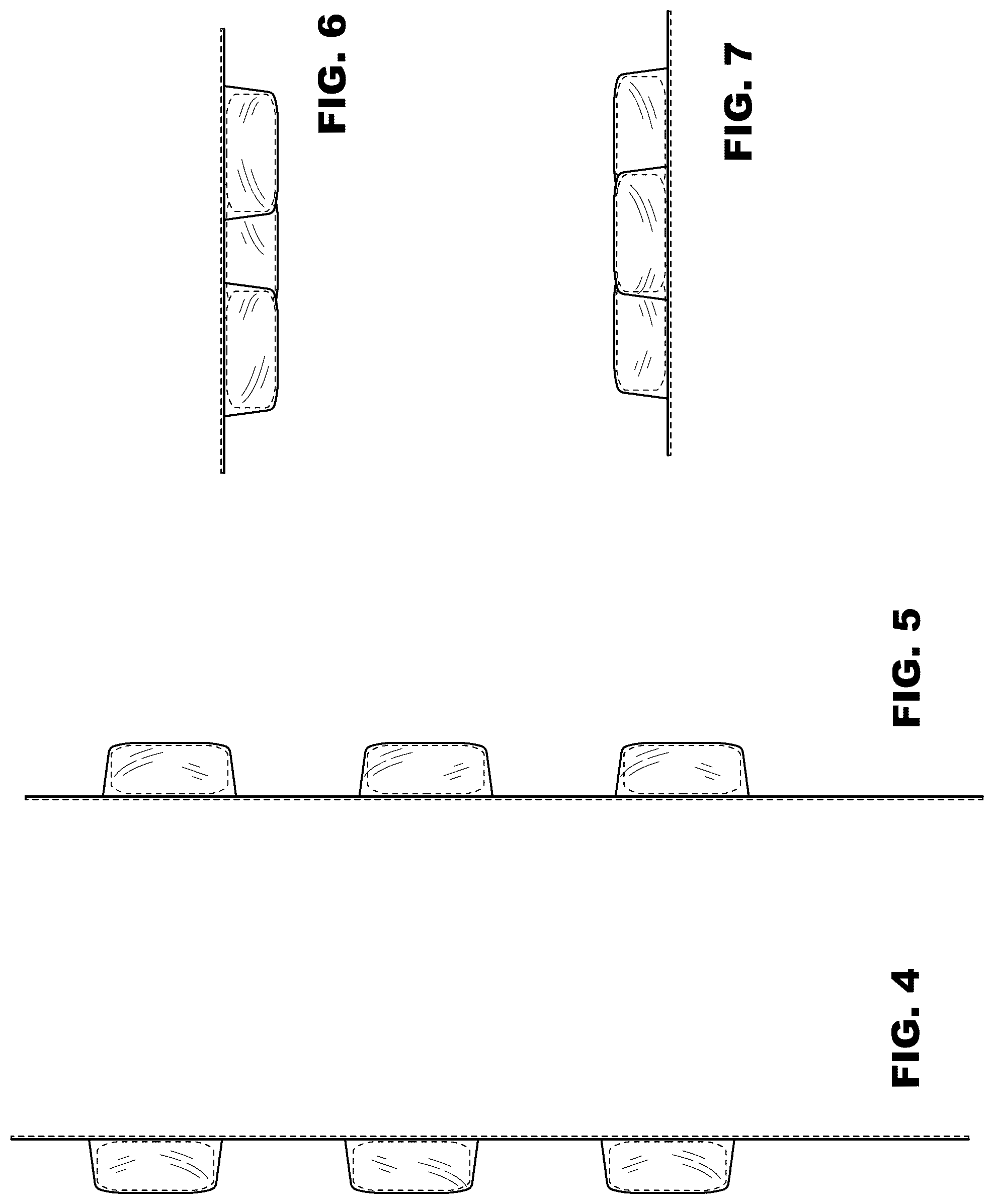 Patent USD1075518 Figure 3 – Blister pack