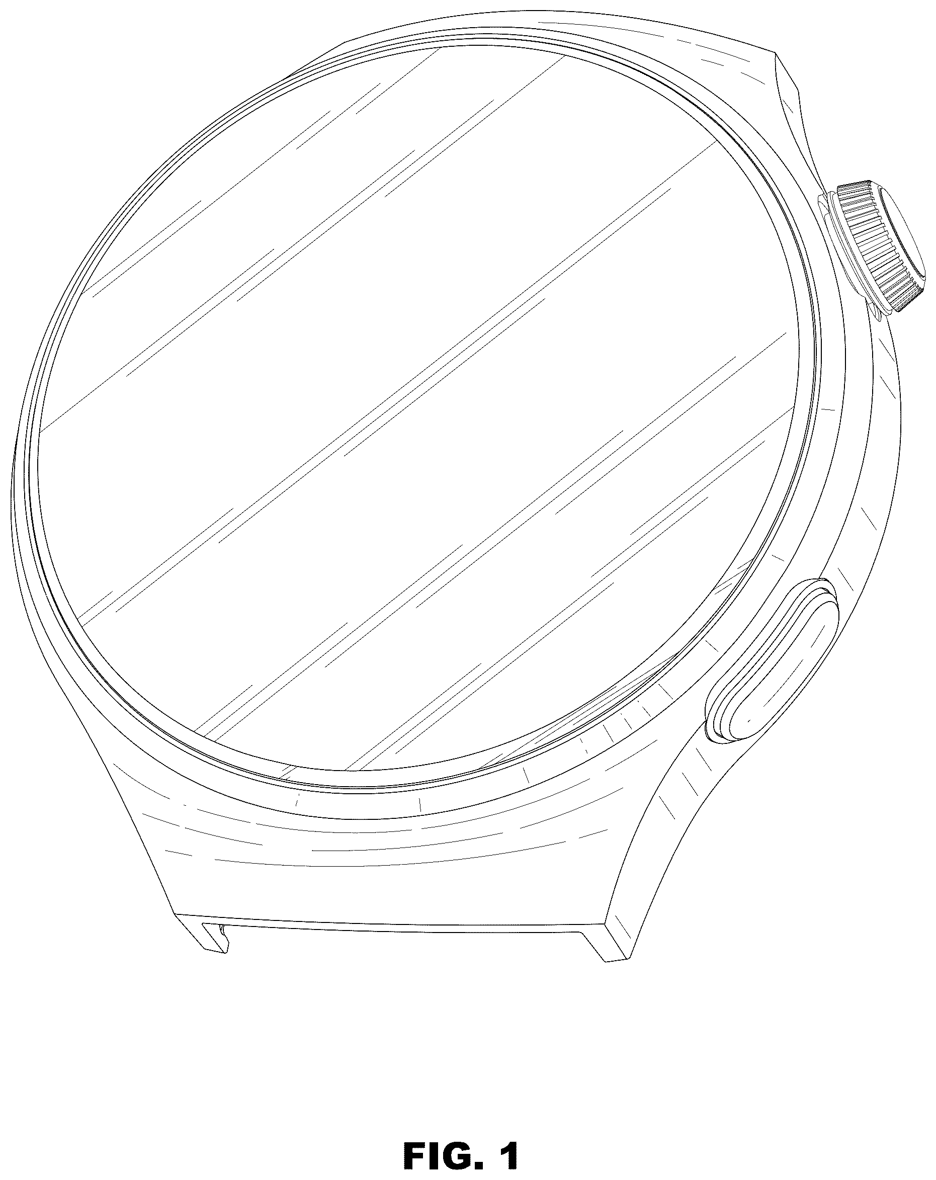 Patent USD1075522 Figure 1 – Watch
