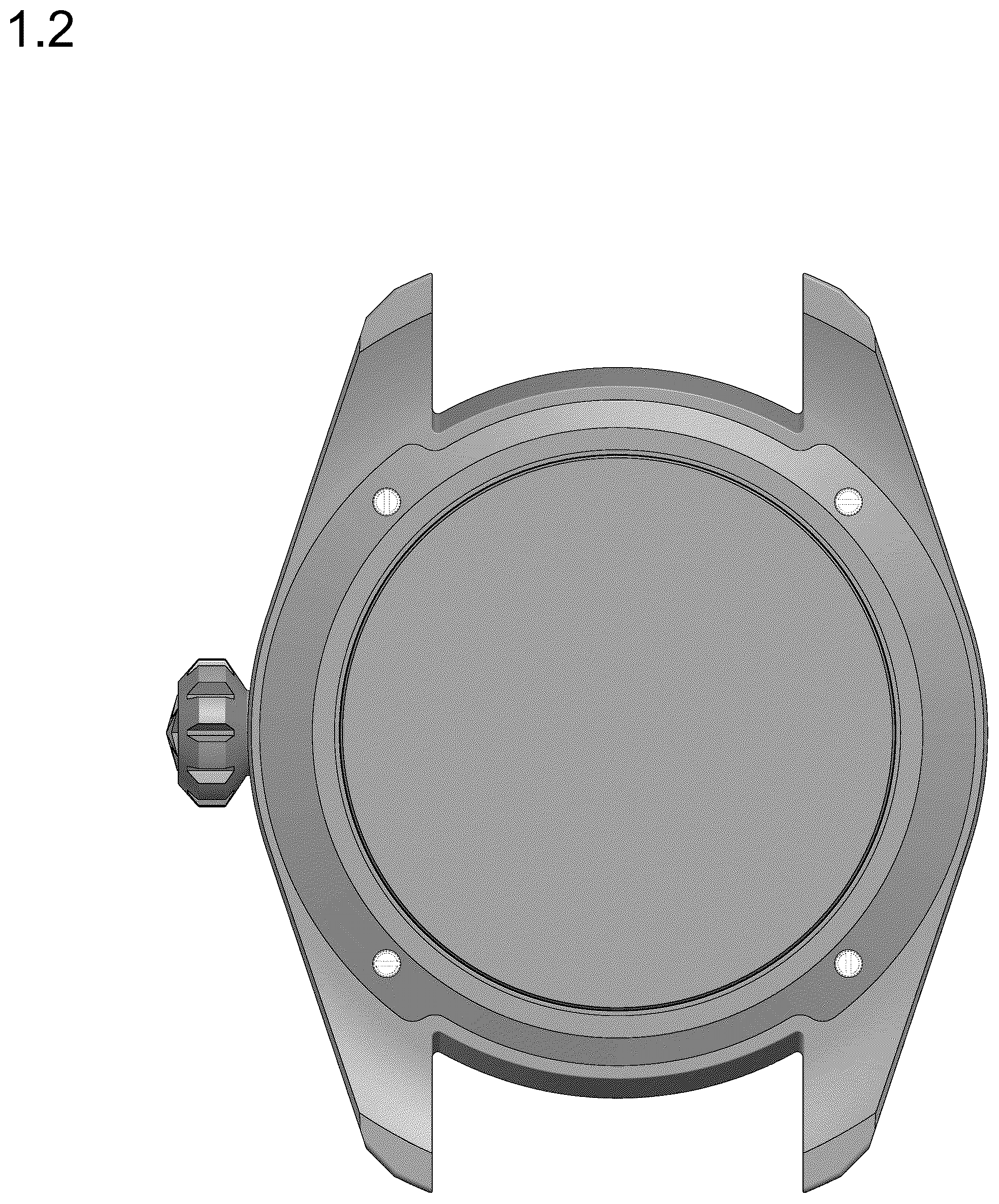 Patent USD1075523 Figure 2 – Watch