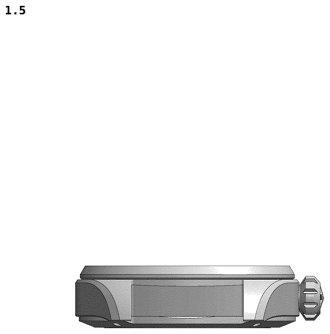 Patent USD1075523 Figure 5 – Watch