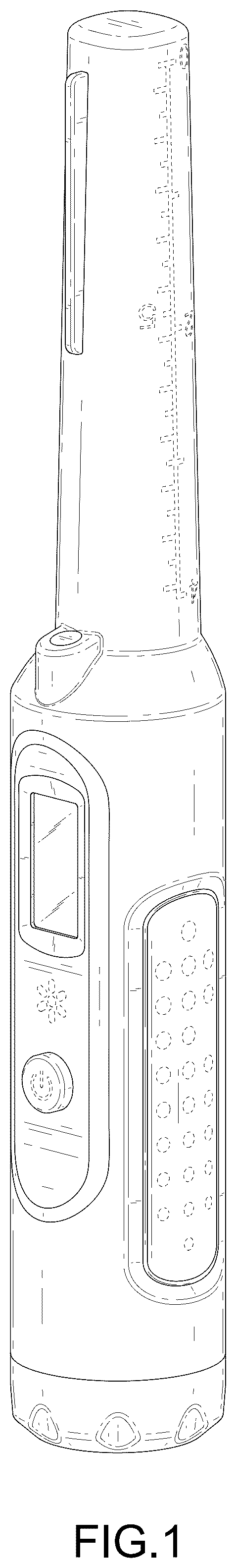 Patent USD1075525 Figure 1 – Hand held metal detector