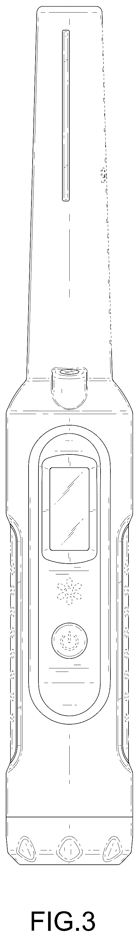 Patent USD1075525 Figure 3 – Hand held metal detector