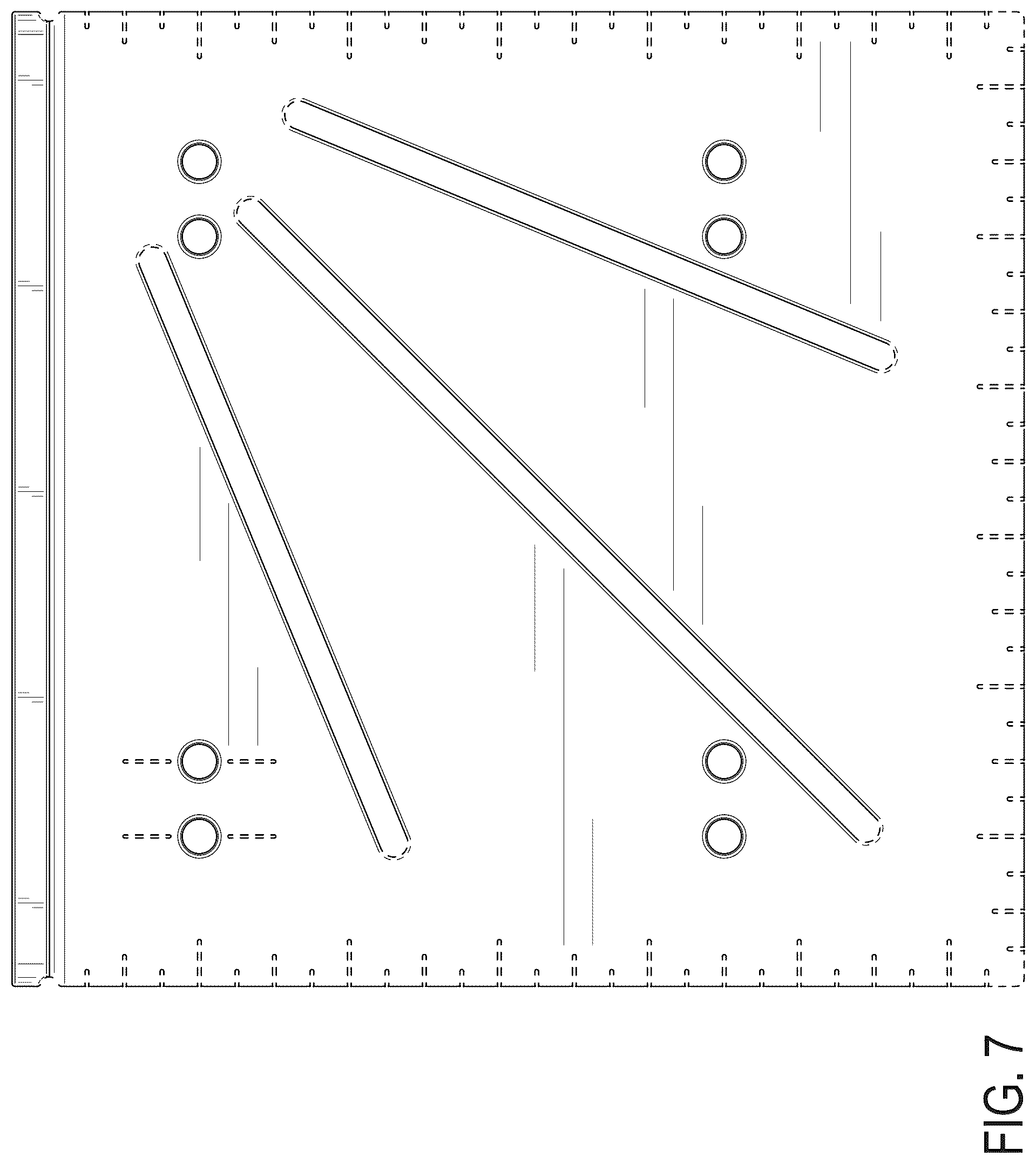 Patent USD1075530 Figure 5 – Template for deck construction