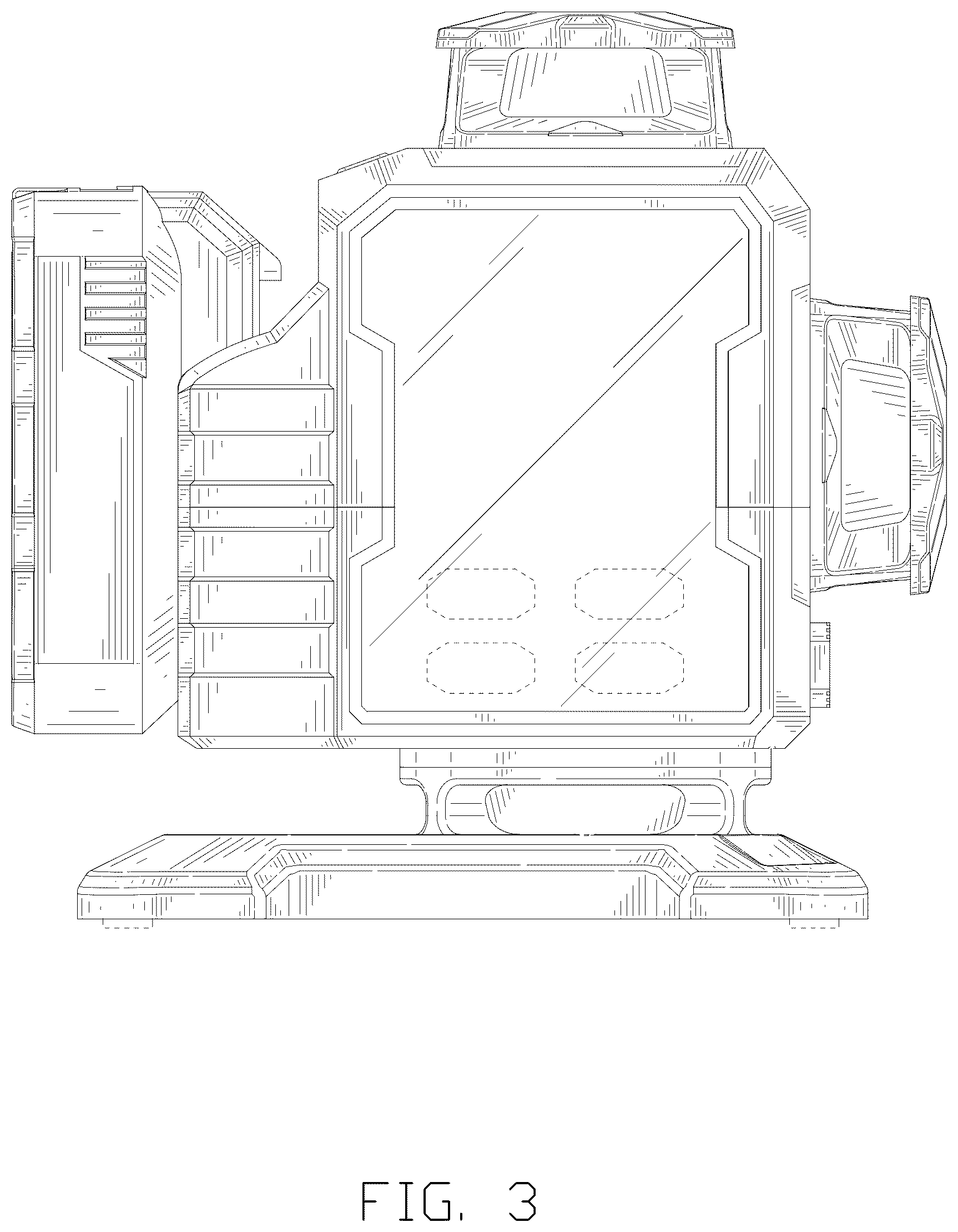 Patent USD1075532 Figure 3 – Laser level