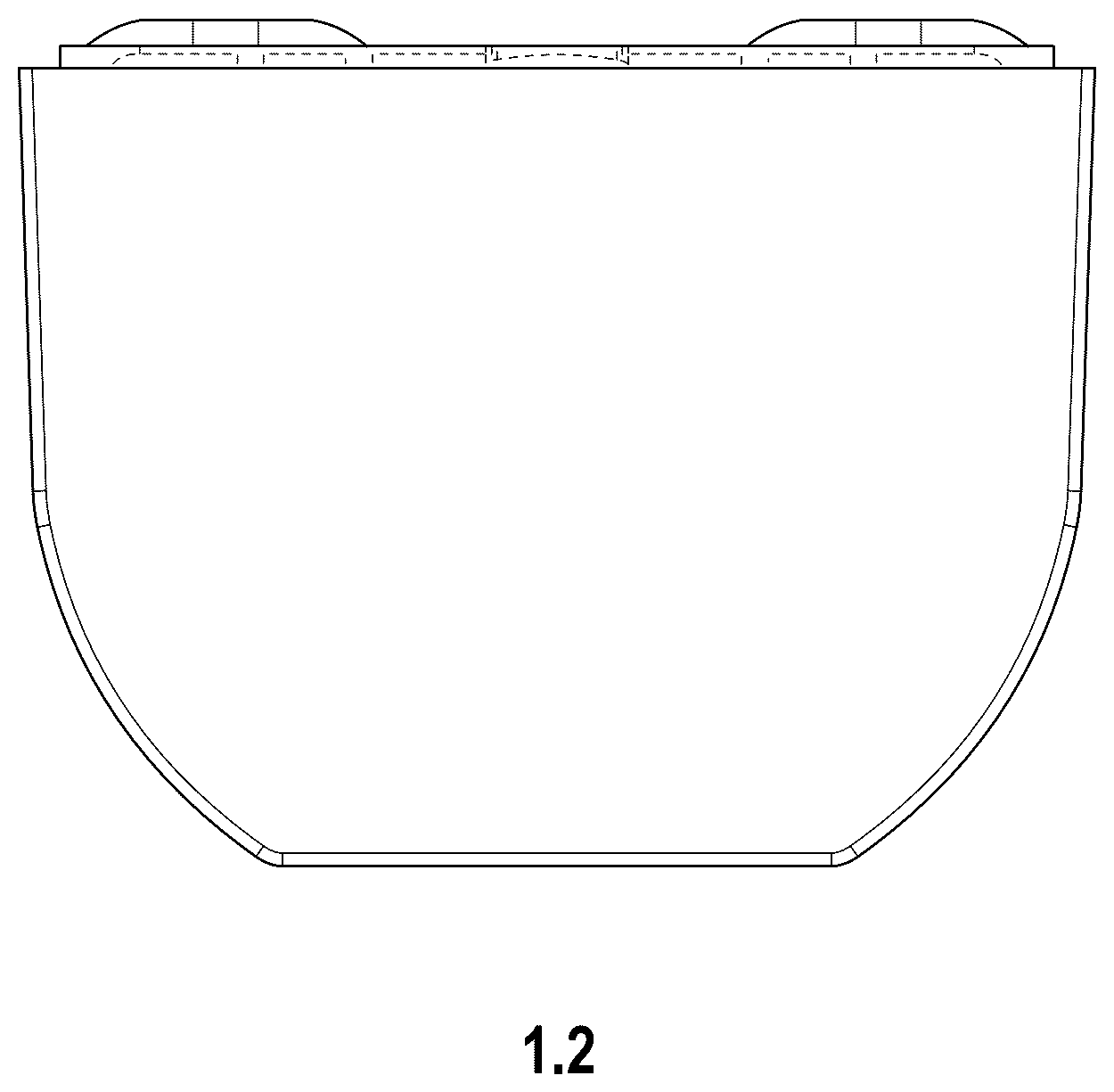 Patent USD1075538 Figure 2 – Combined movement and presence sensor