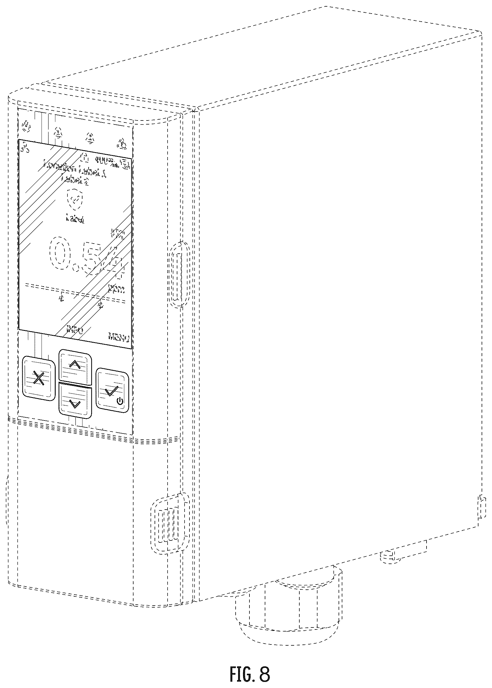 Patent USD1075540 Figure 6 – Electronic device interface