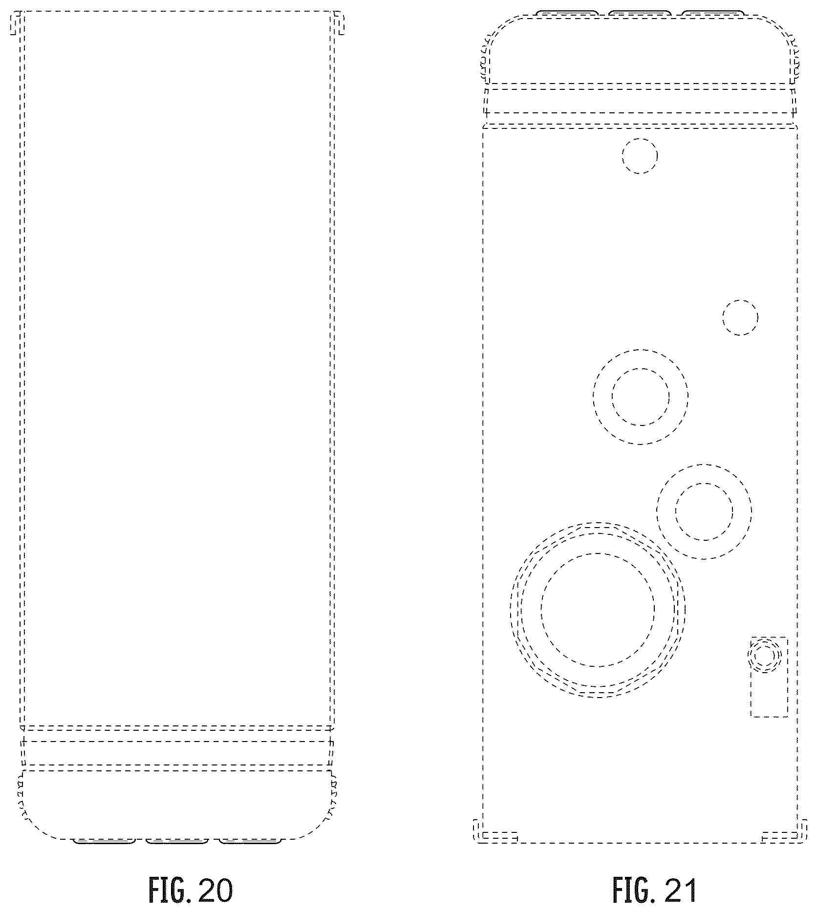 Patent USD1075540 Figure 15 – Electronic device interface