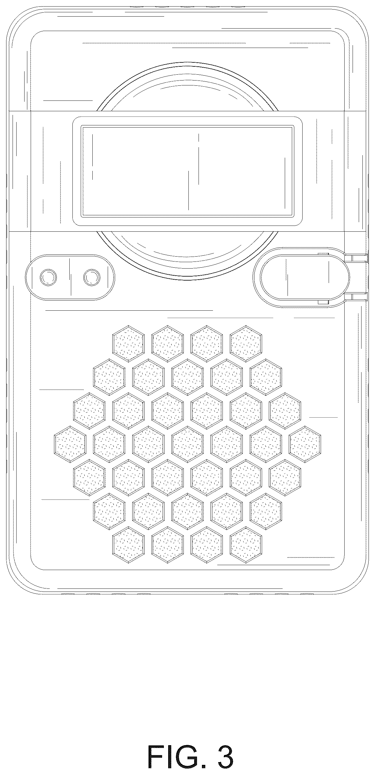 Patent USD1075542 Figure 3 – Carbon monoxide alarm