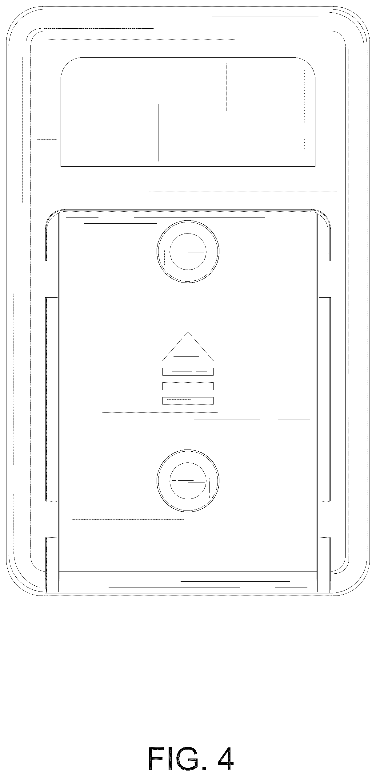 Patent USD1075542 Figure 4 – Carbon monoxide alarm