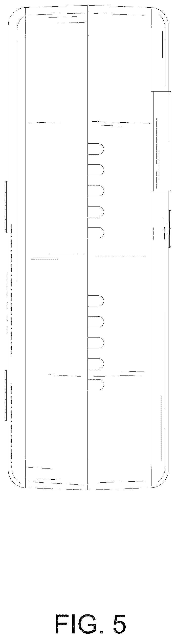 Patent USD1075542 Figure 5 – Carbon monoxide alarm