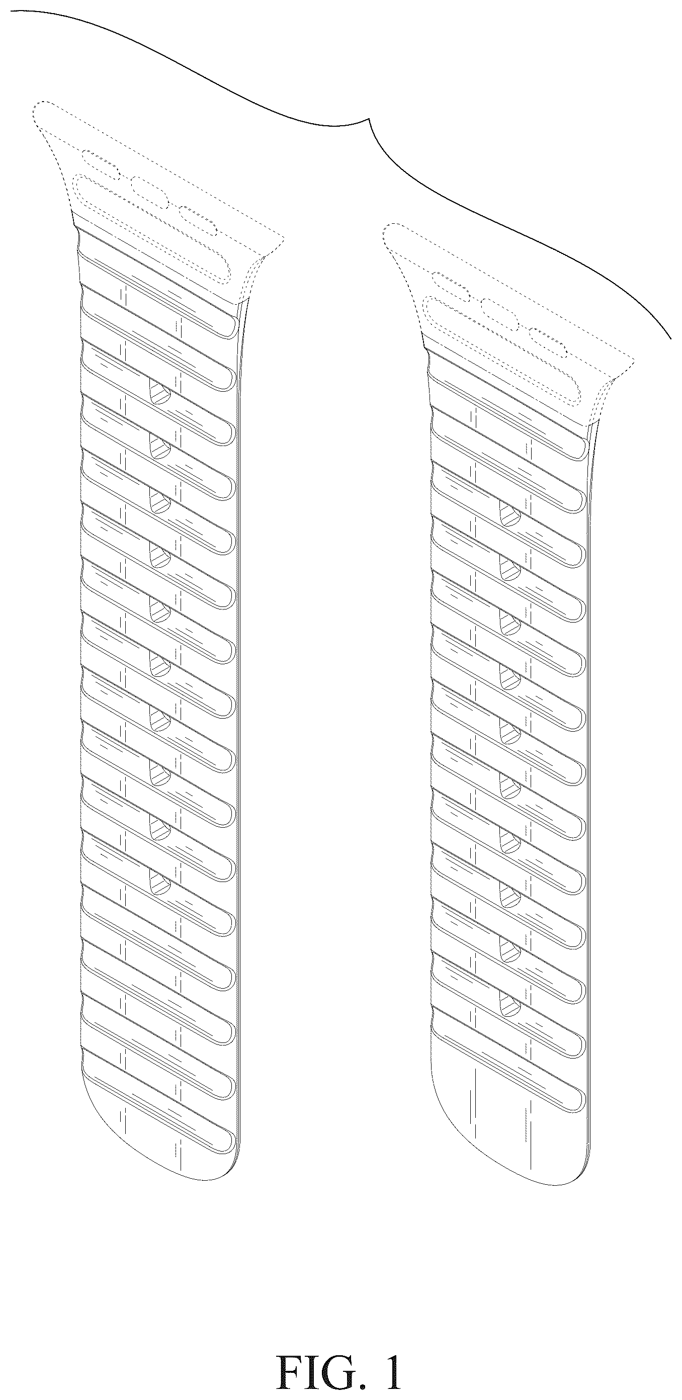 Patent USD1075547 Figure 1 – Watch strap