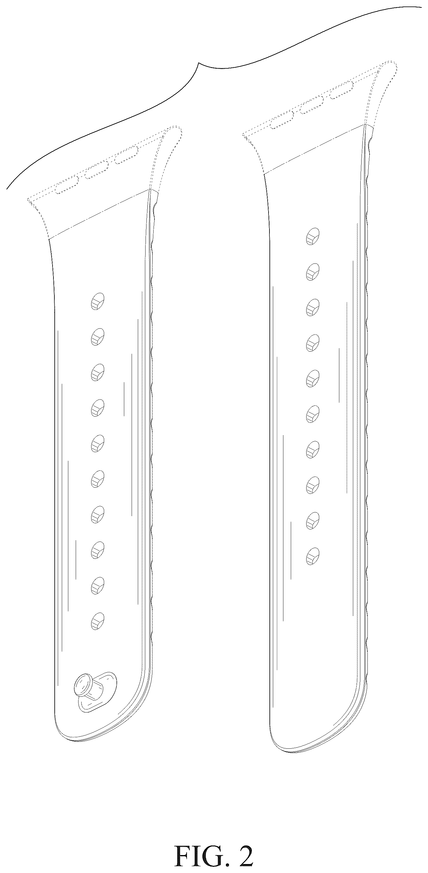 Patent USD1075547 Figure 2 – Watch strap