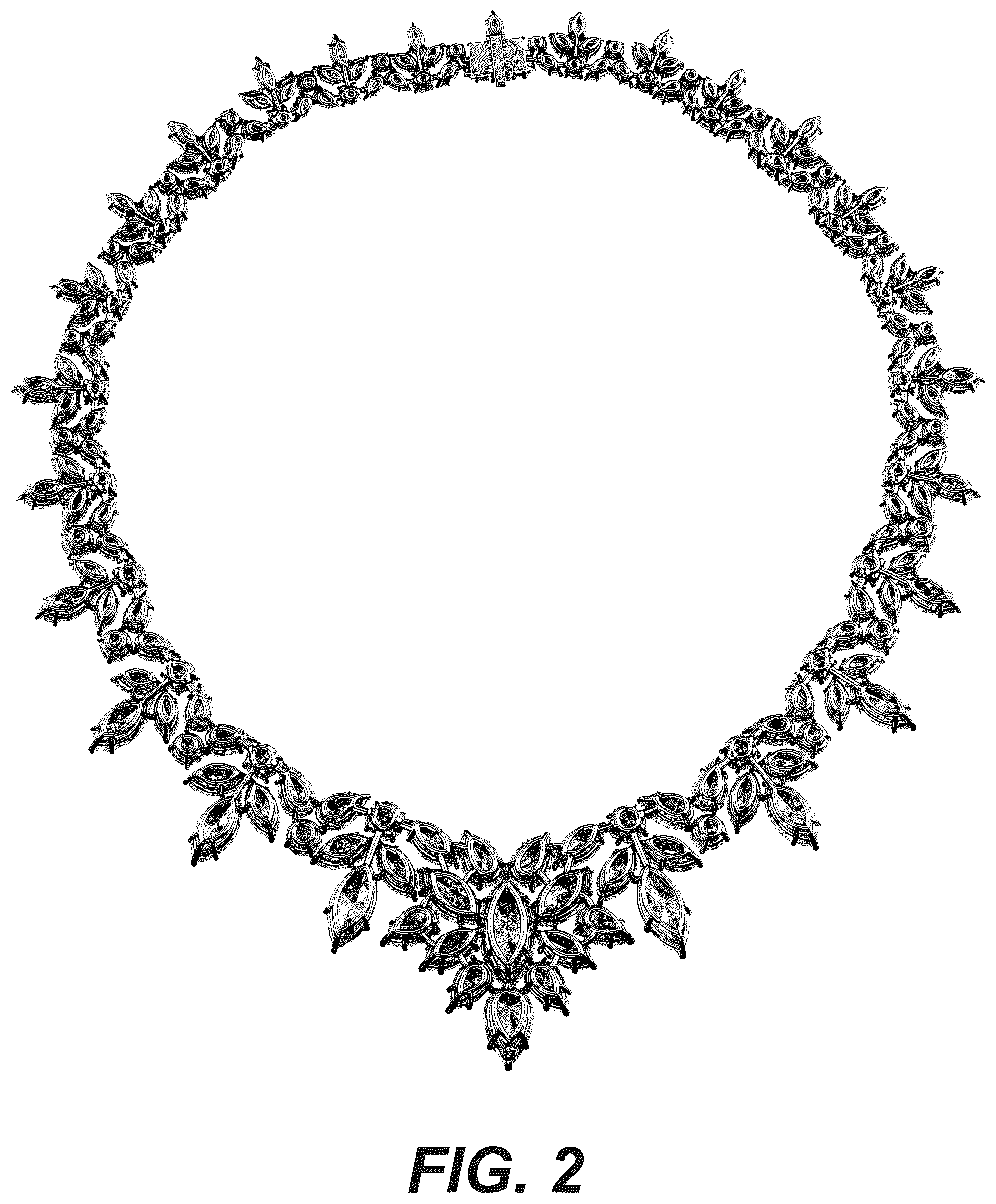 Patent USD1075549 Figure 2 – Necklace