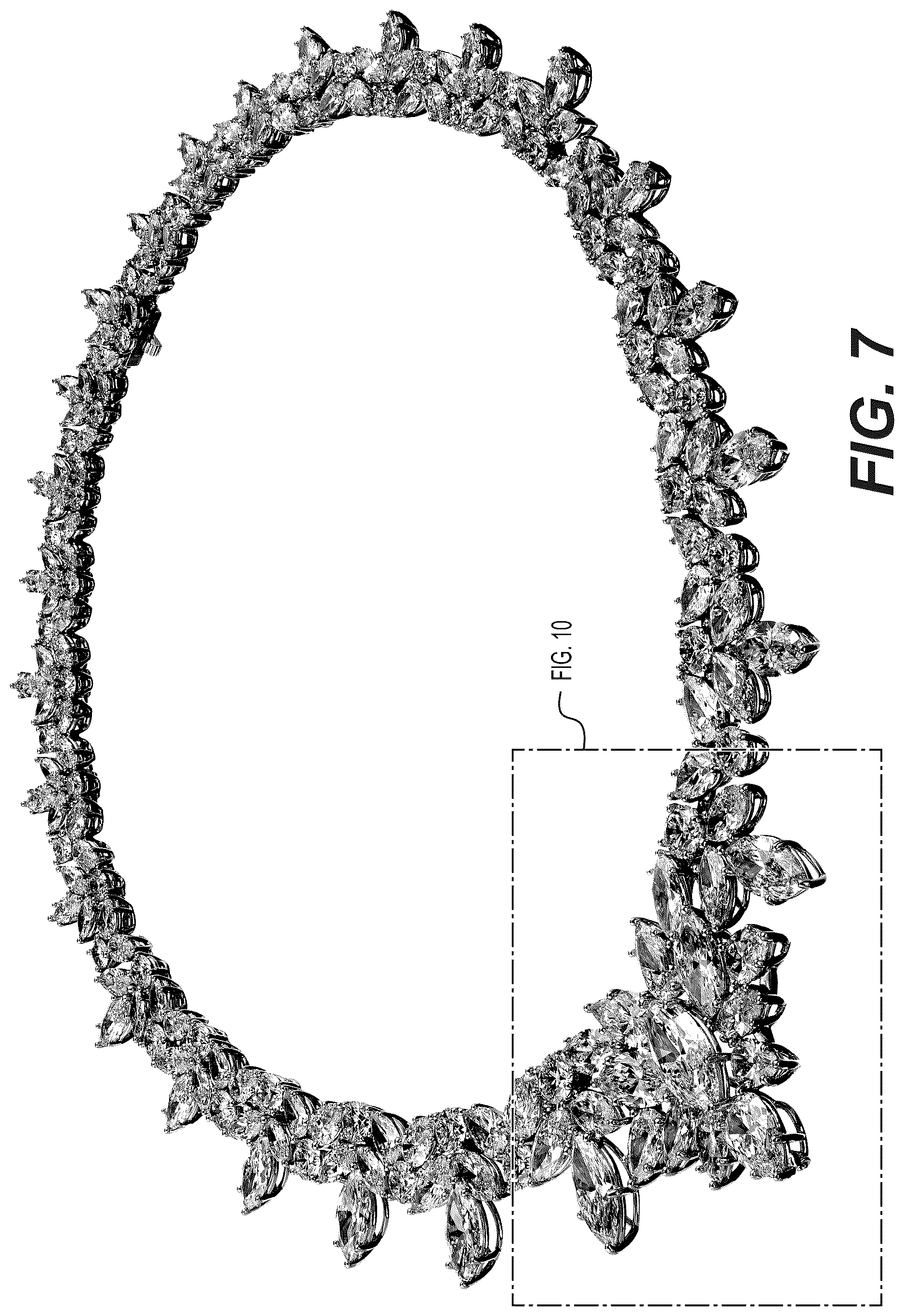 Patent USD1075549 Figure 7 – Necklace