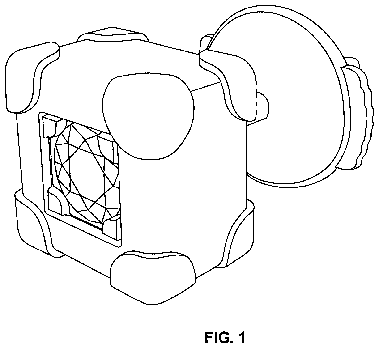 Patent USD1075550 Figure 1 – Jewelry item