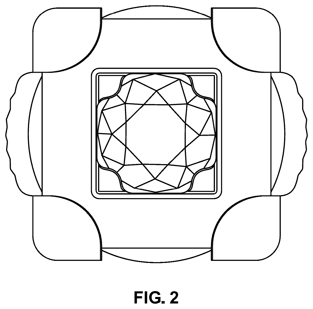 Patent USD1075550 Figure 2 – Jewelry item