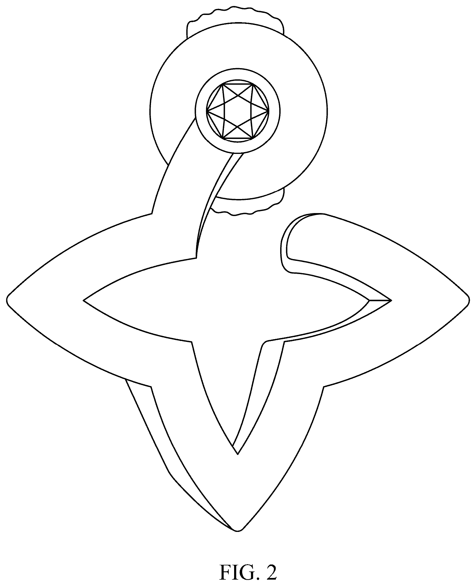 Patent USD1075552 Figure 2 – Jewelry item