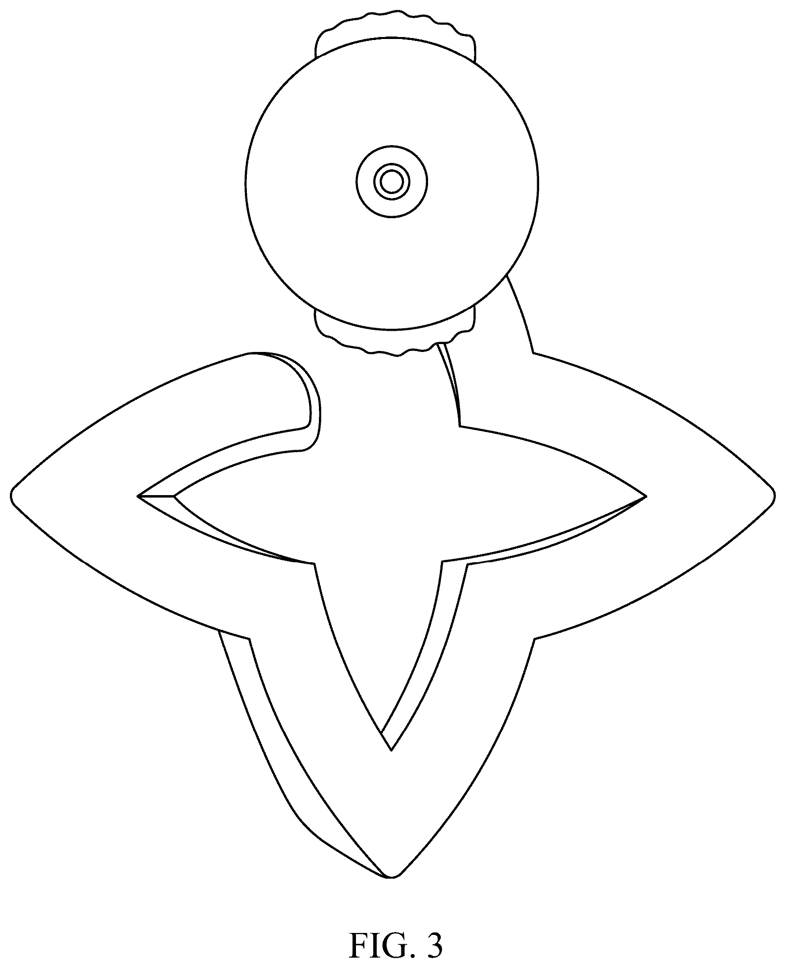 Patent USD1075552 Figure 3 – Jewelry item