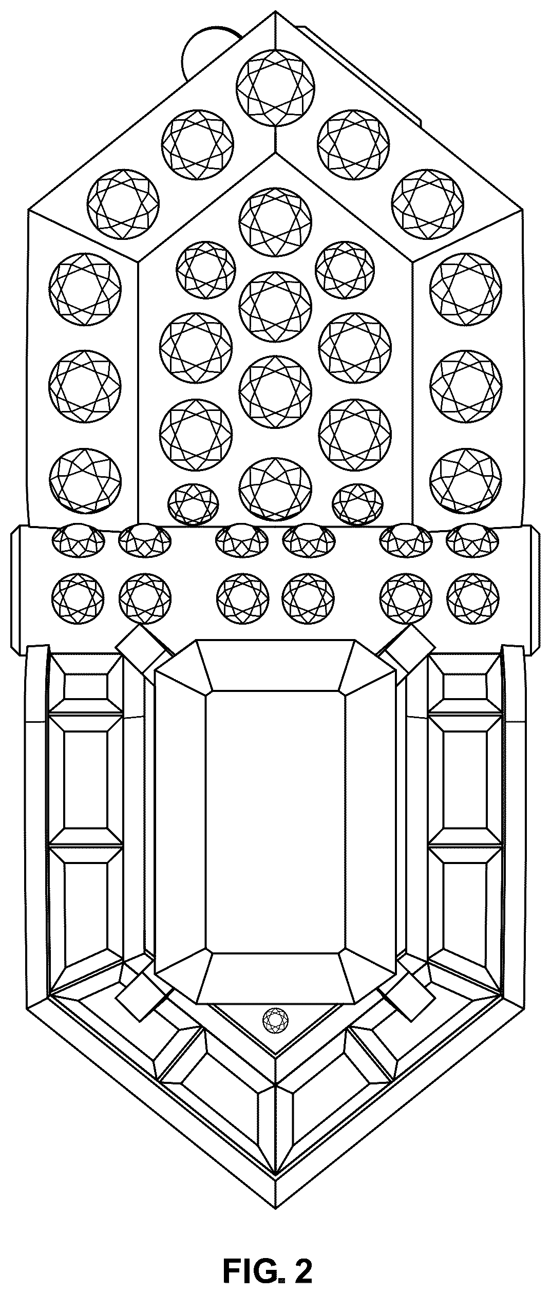 Patent USD1075553 Figure 2 – Article of jewelry