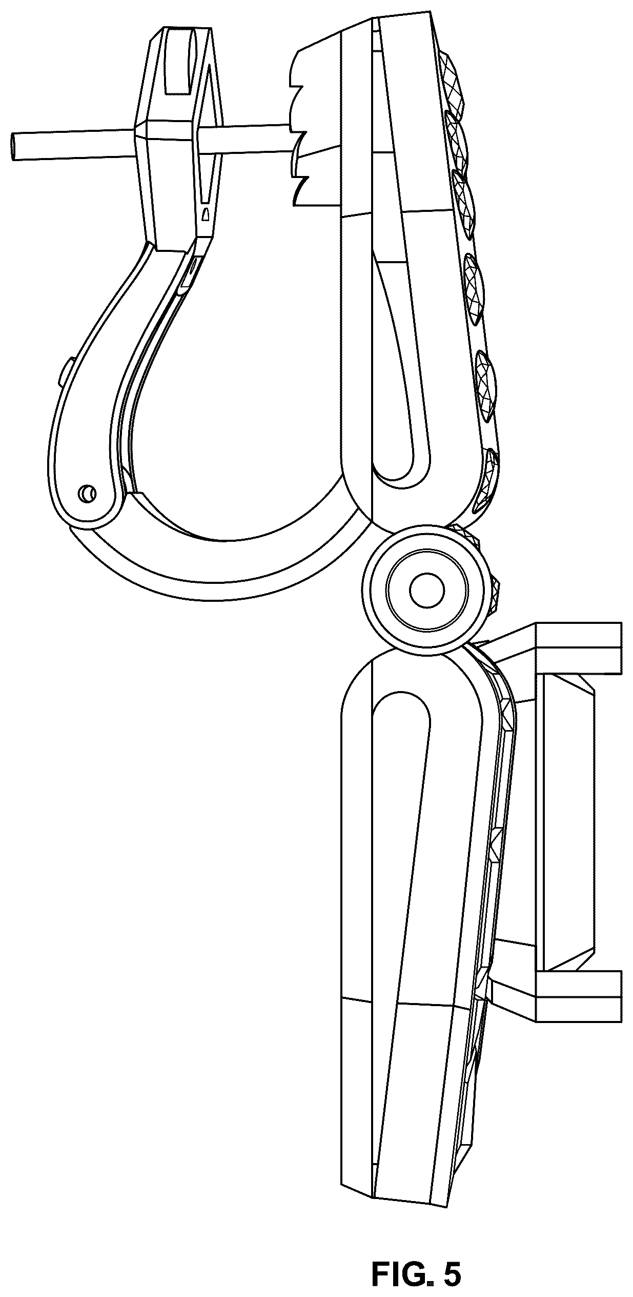 Patent USD1075553 Figure 5 – Article of jewelry